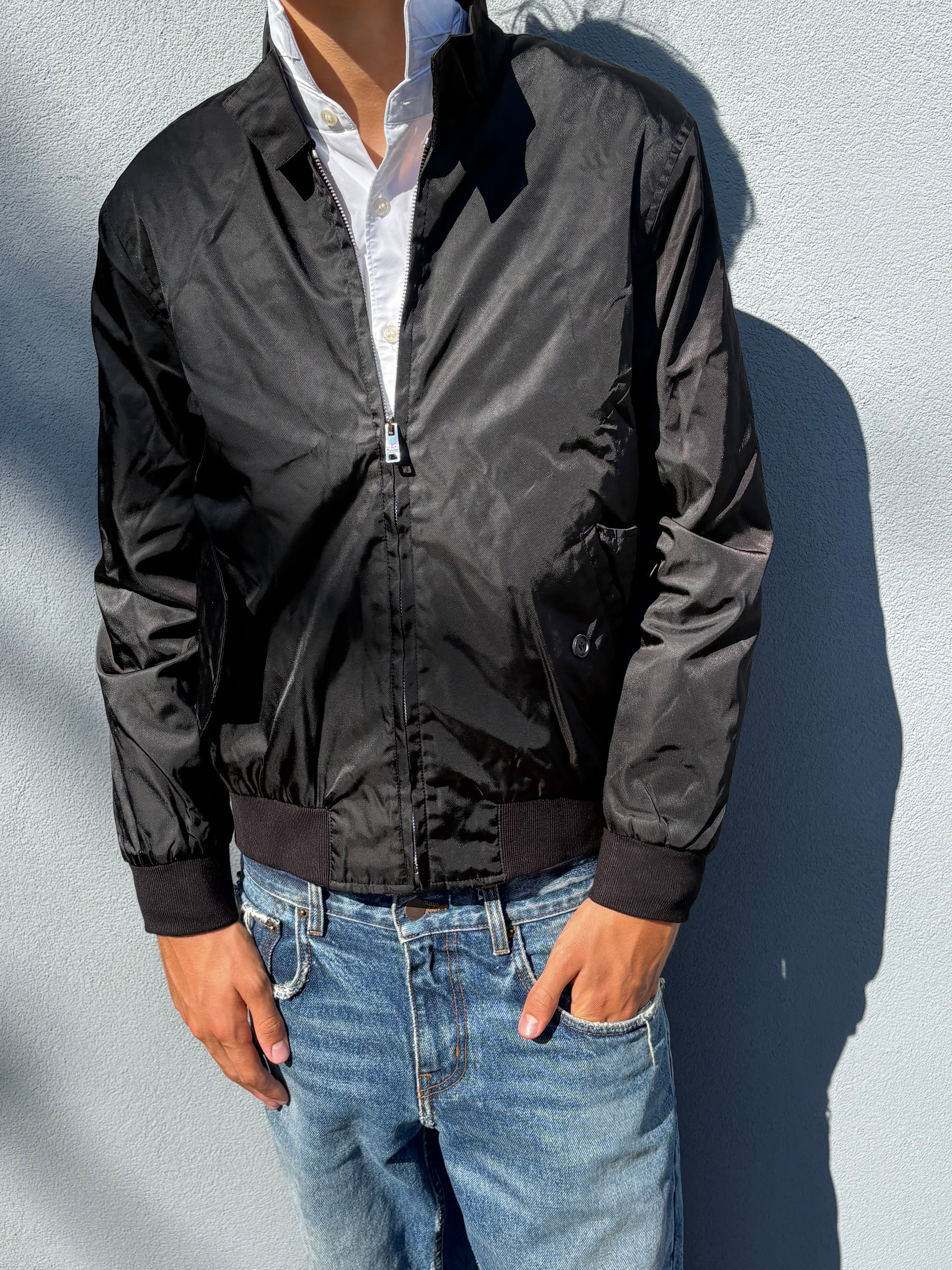 Prada 2024 nylon bomber jacket