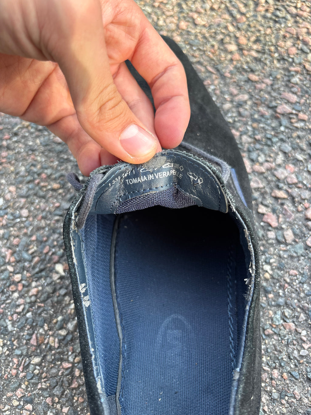 AM Black suede shoes (43)