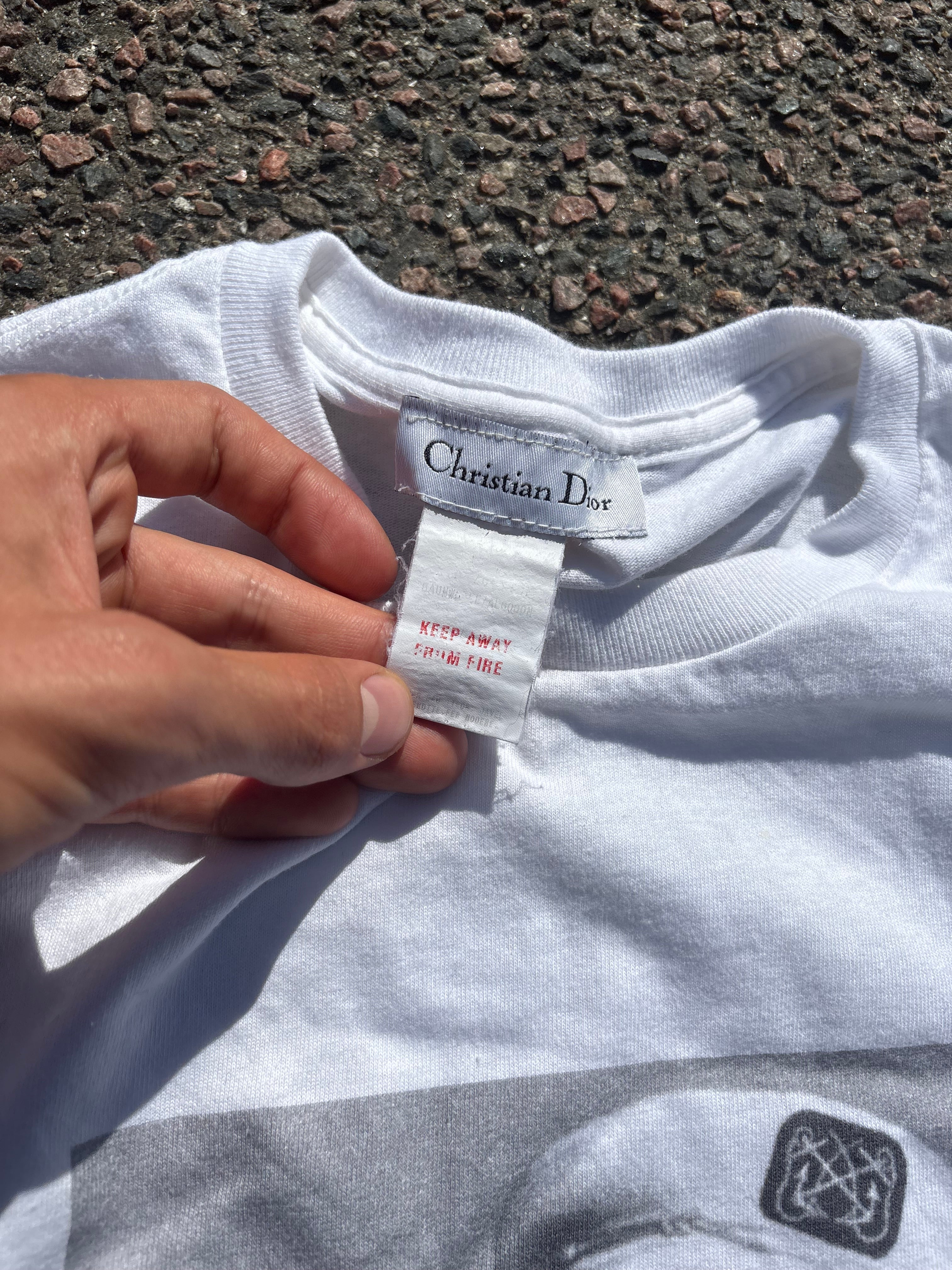 2000s vintage Christian Dior photo tee