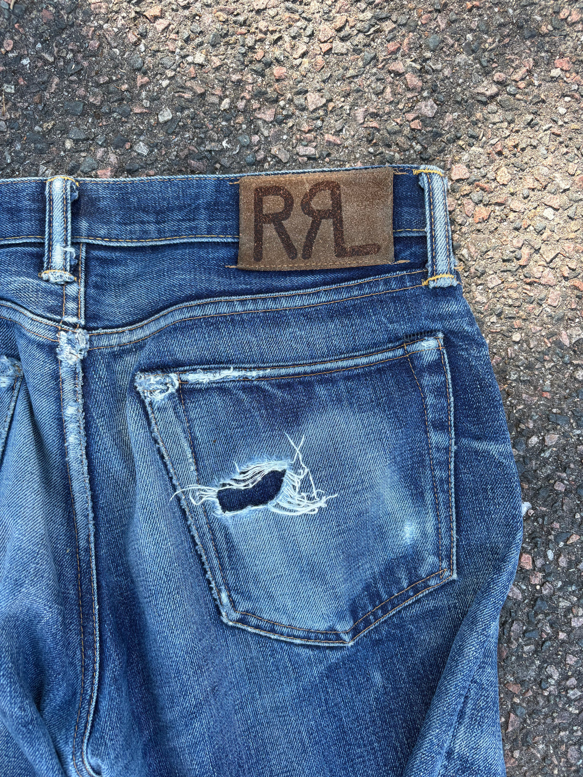 RRL Ralph Lauren selvedge denim jeans