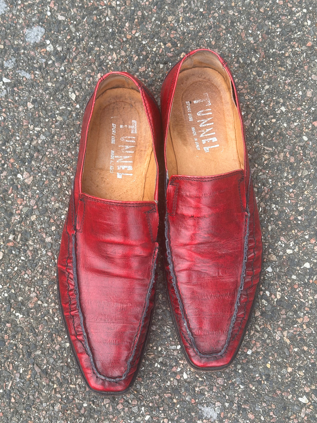 Tunnel Italian Bordeaux loafers
