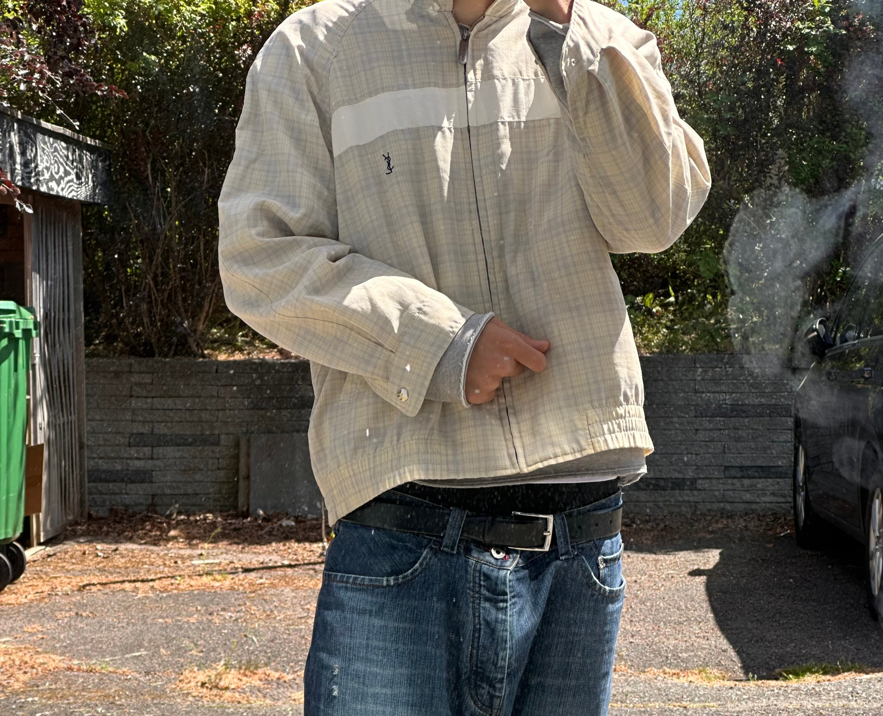 Yves Saint Laurent Harrington jacket