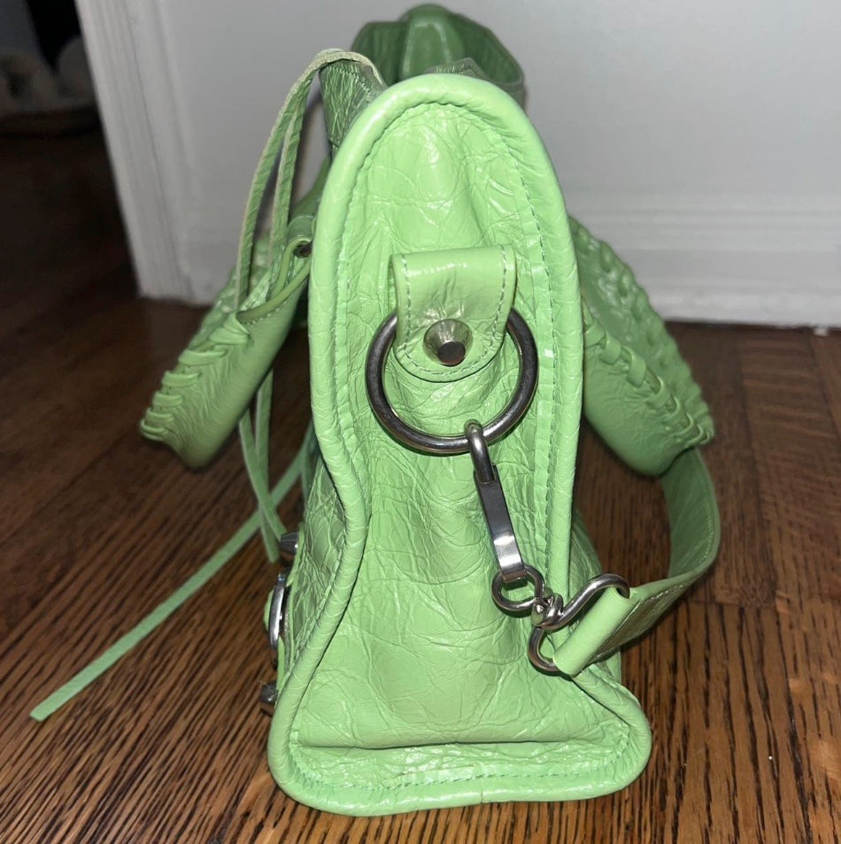Balenciaga Le city FW09 mint green bag