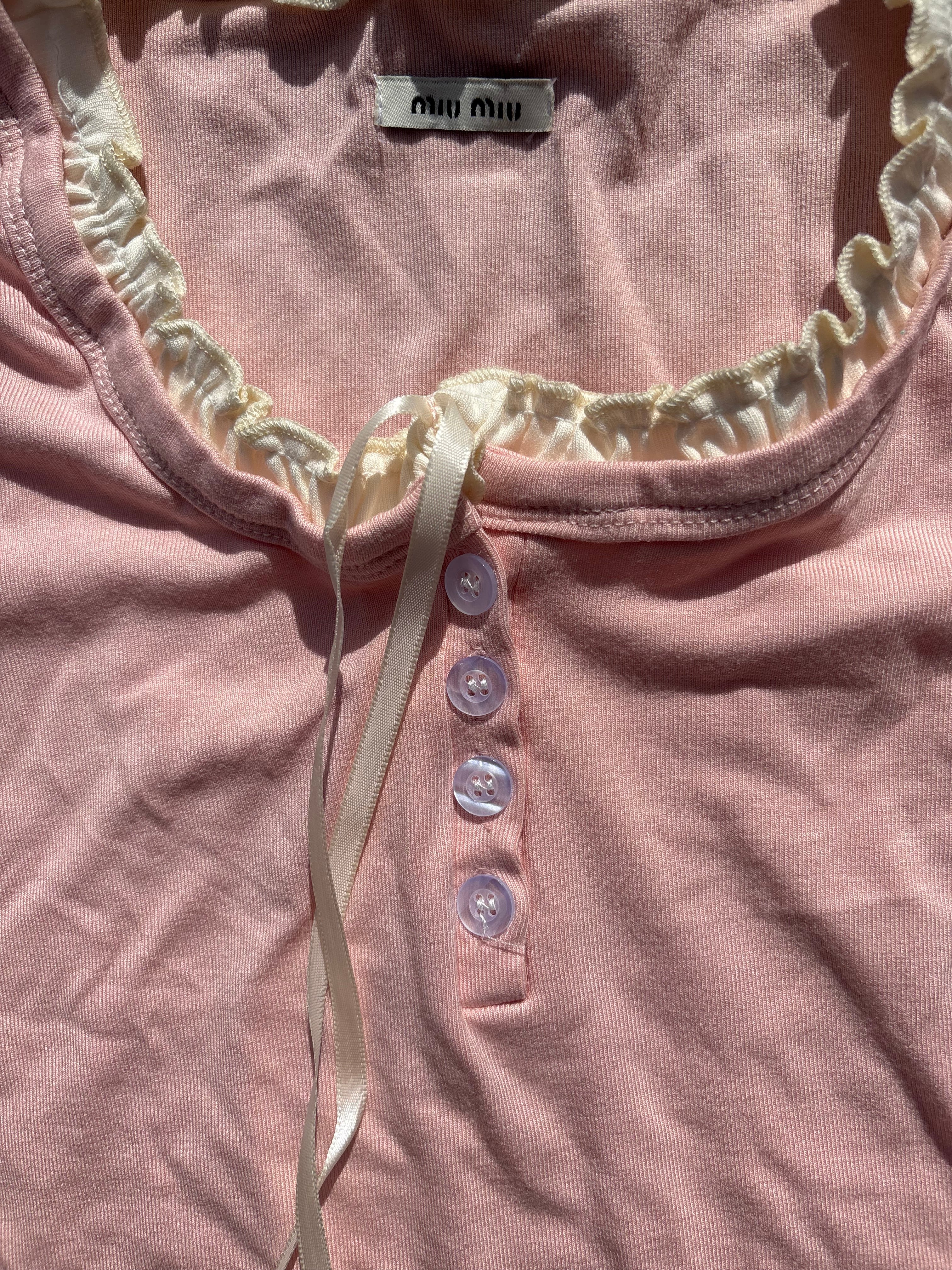 2000s Vintage Miu Miu top