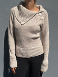 FW04 Prada beige sweater