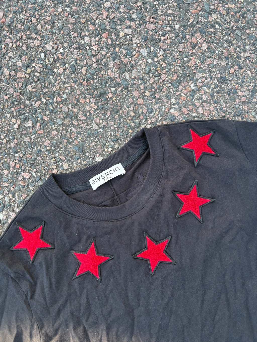 Givenchy star tee red