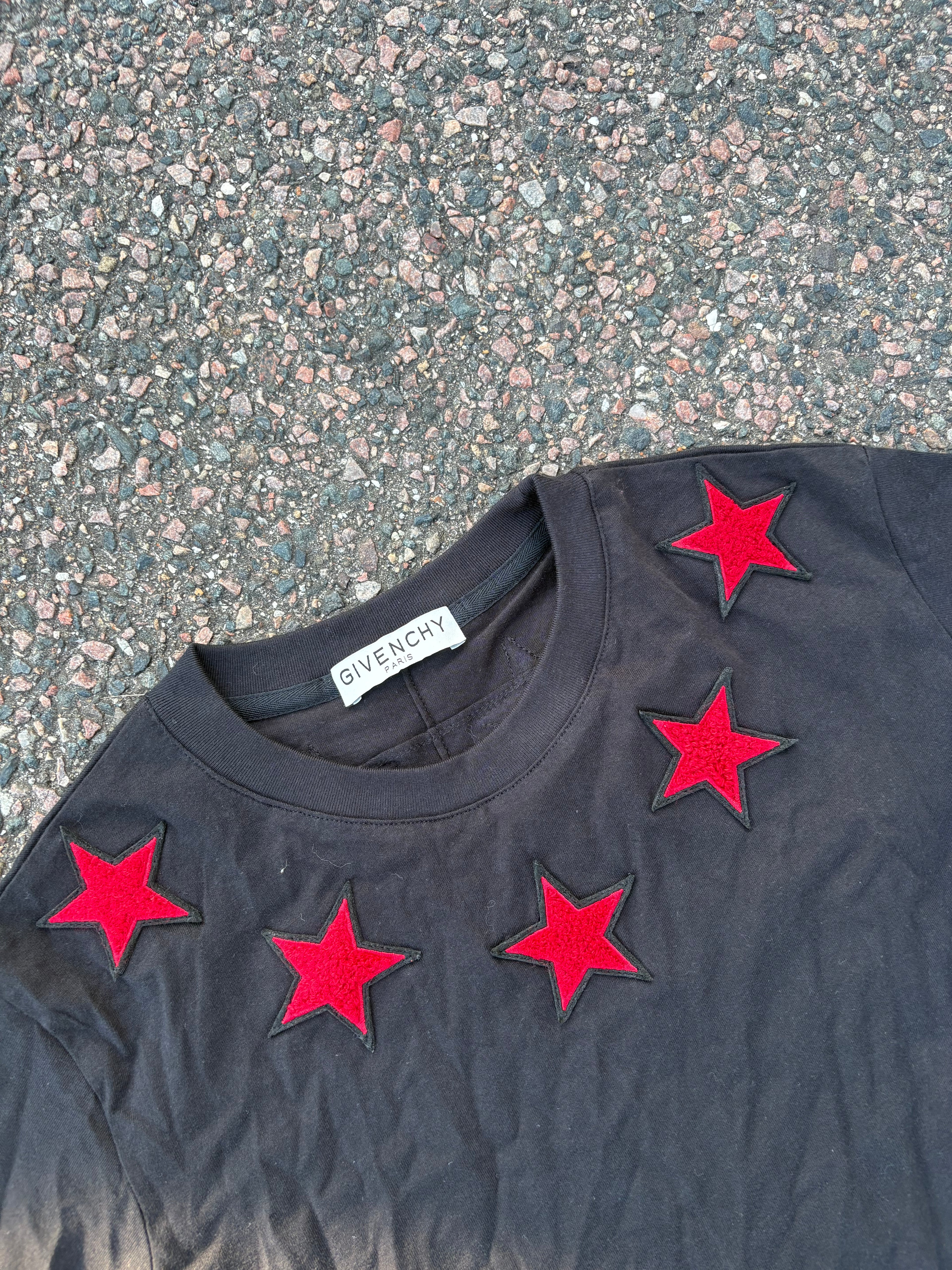 Givenchy star tee red
