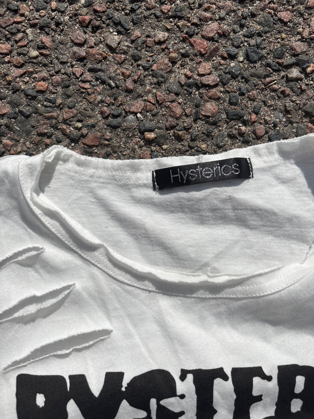 2008 Hysteric Glamour cut T-shirt