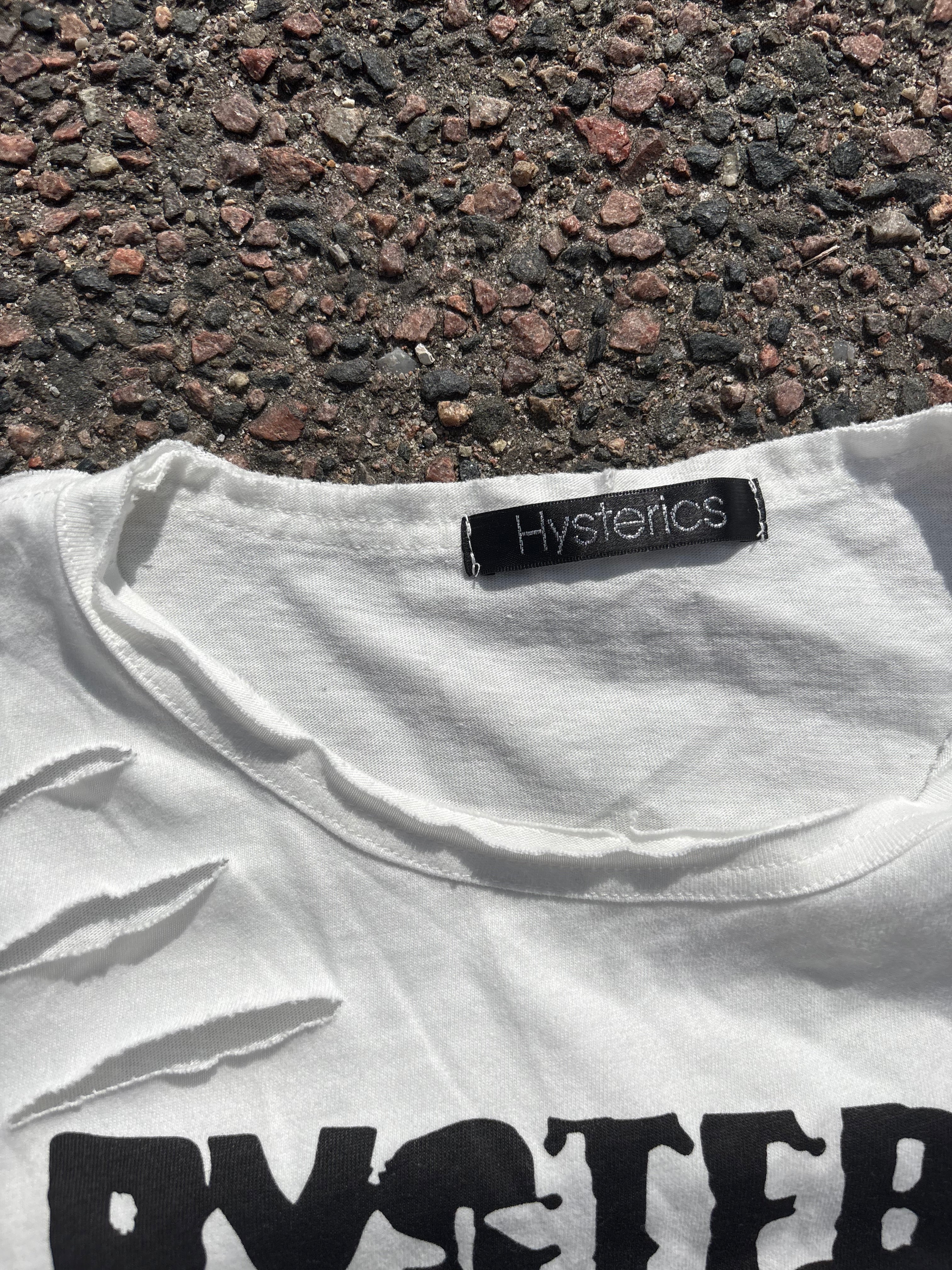 2008 Hysteric Glamour cut T-shirt
