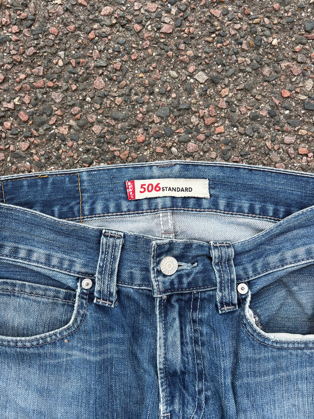 Levis 506 straight bootcut fit vintage 30*34