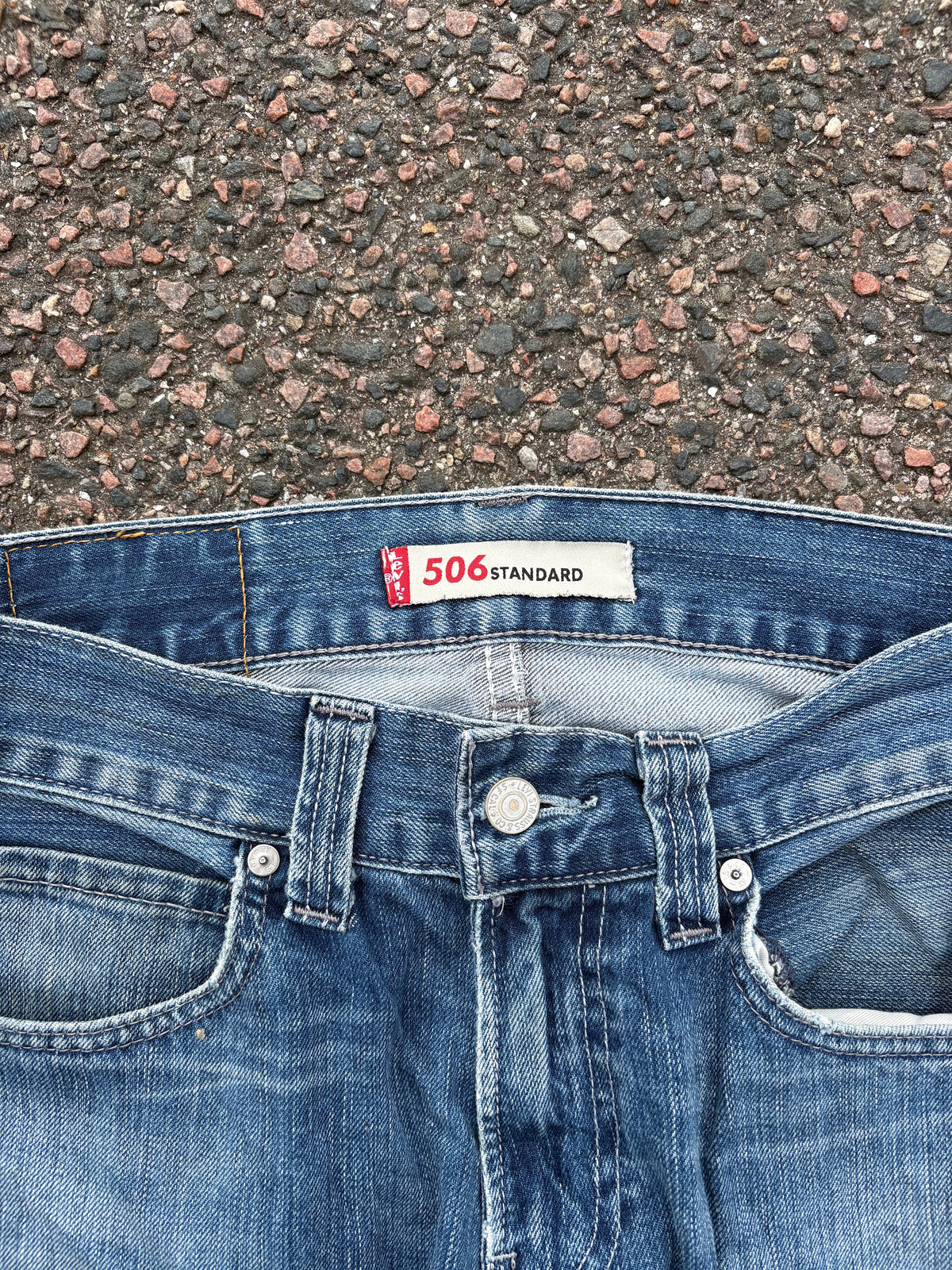 Levis 506 straight bootcut fit vintage 30*34