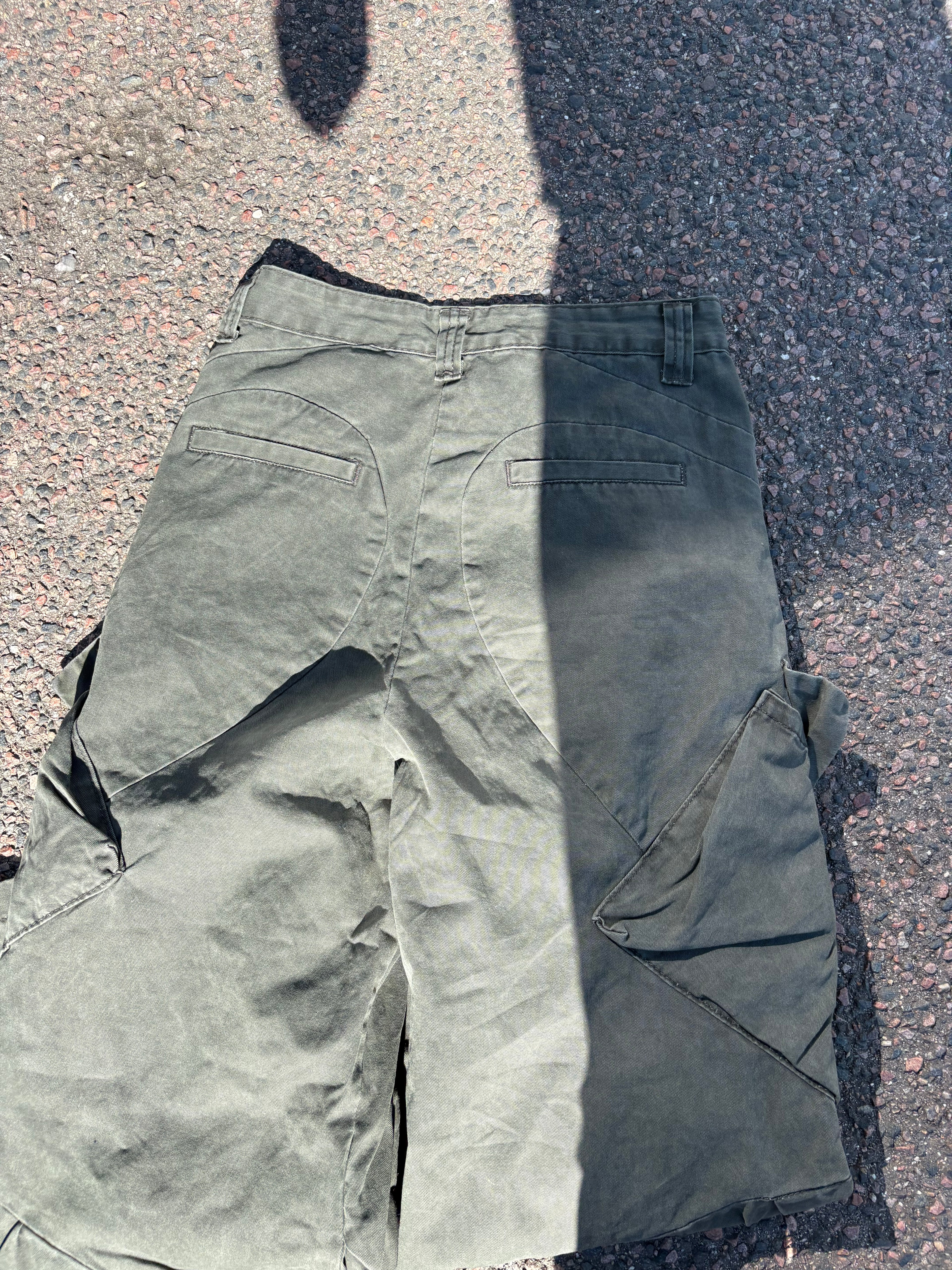 Vintage Baggy green cargo pants