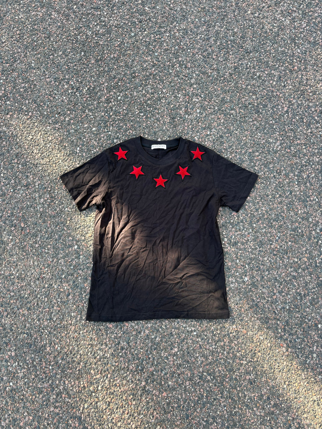Givenchy star tee red