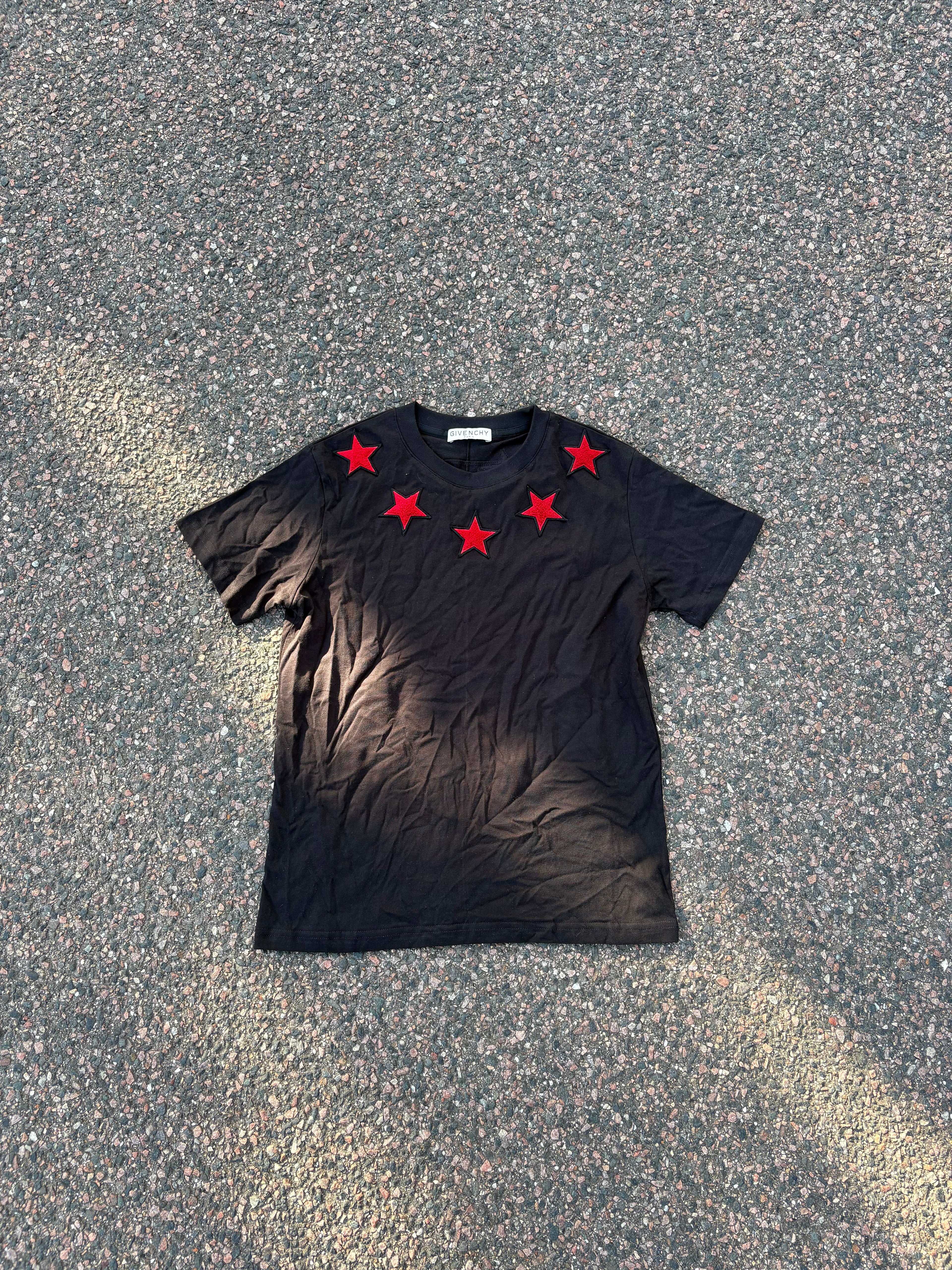 Givenchy star tee red