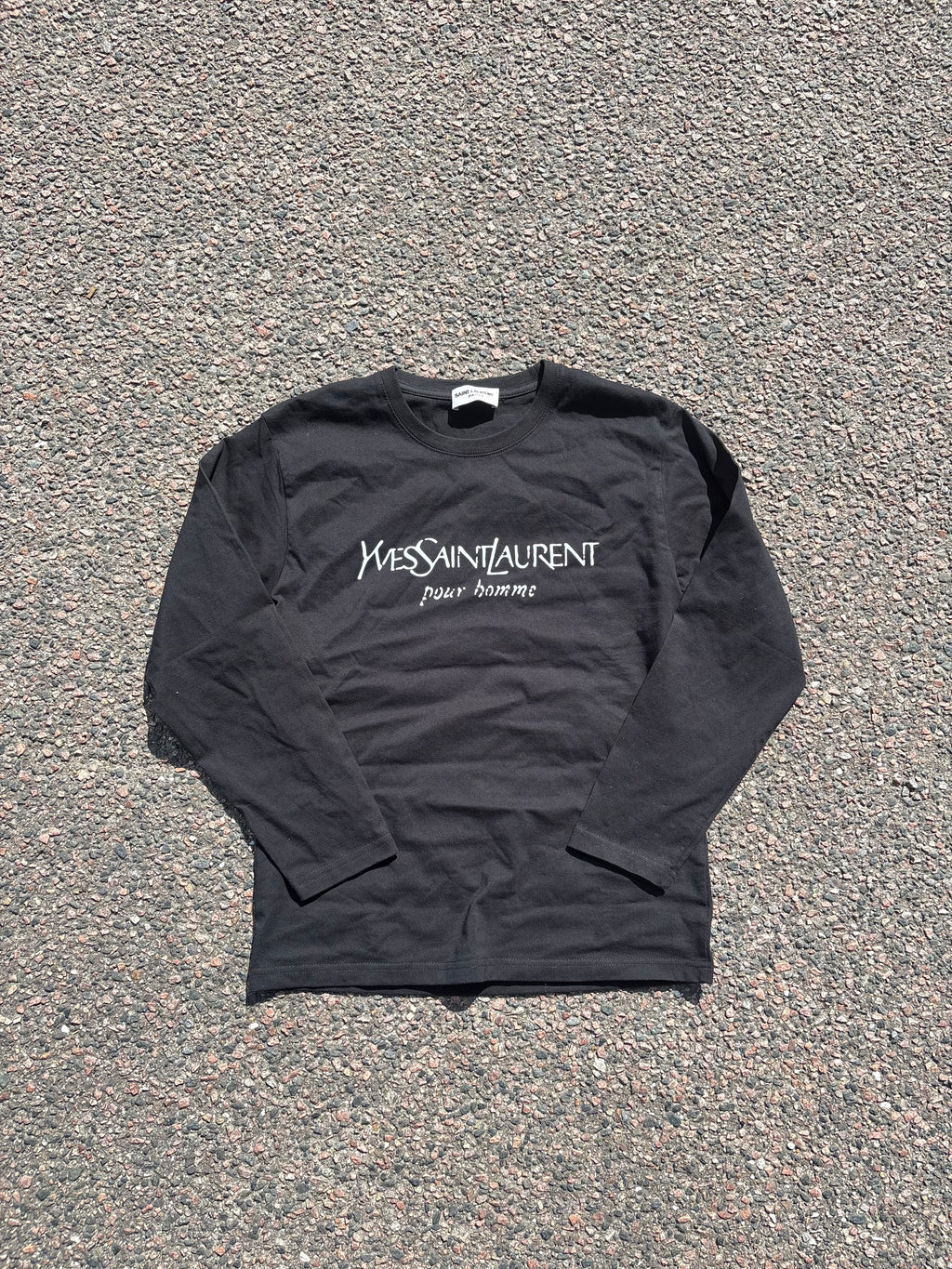 Saint Laurent black long shirt