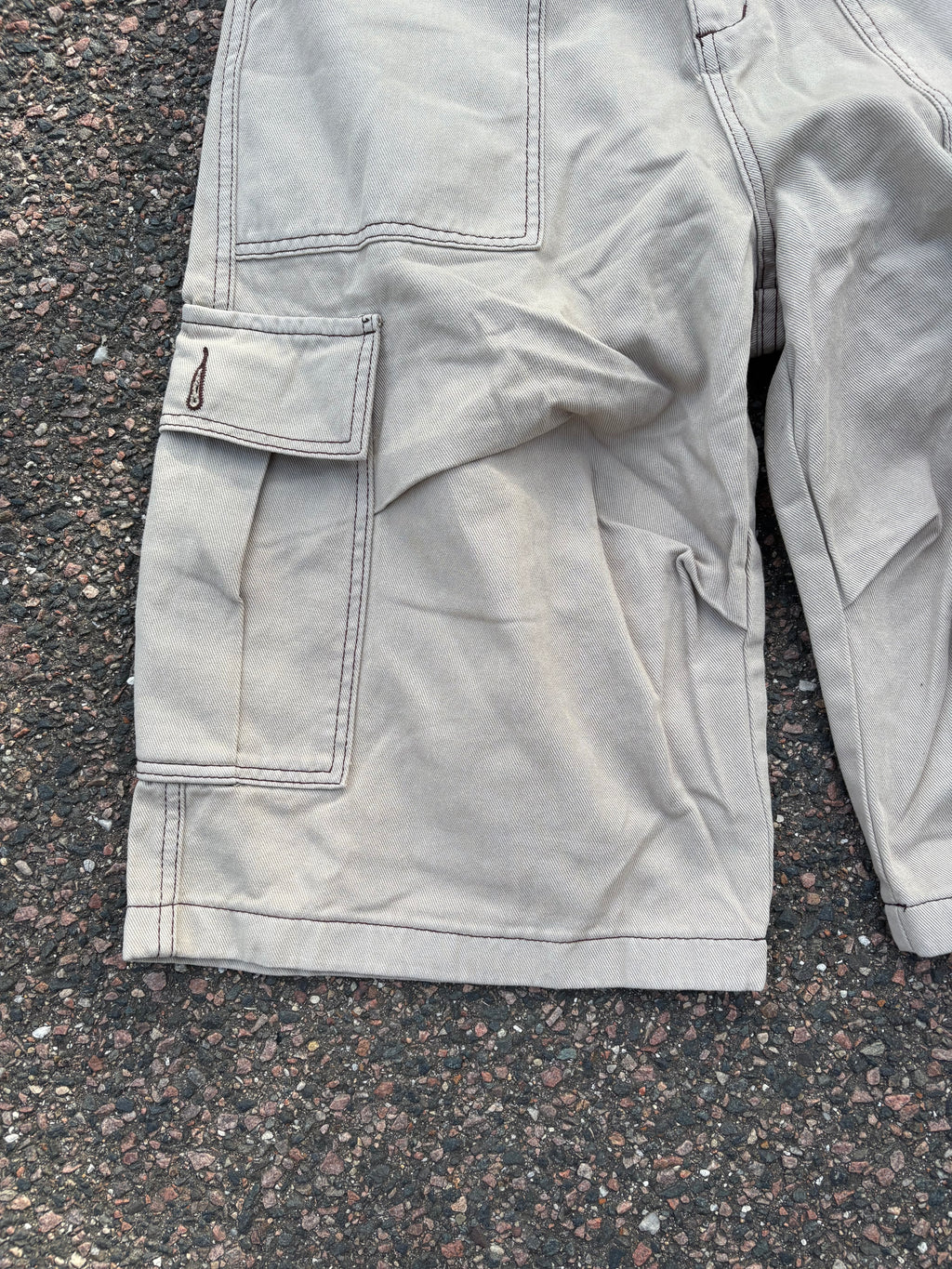 Baggy Capri cargo shorts