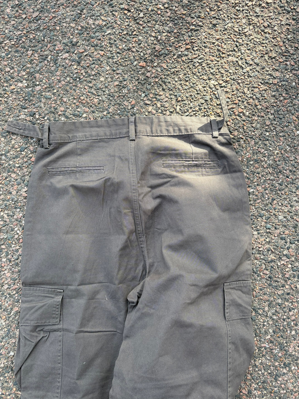 Baggy Capri shorts cargo gray