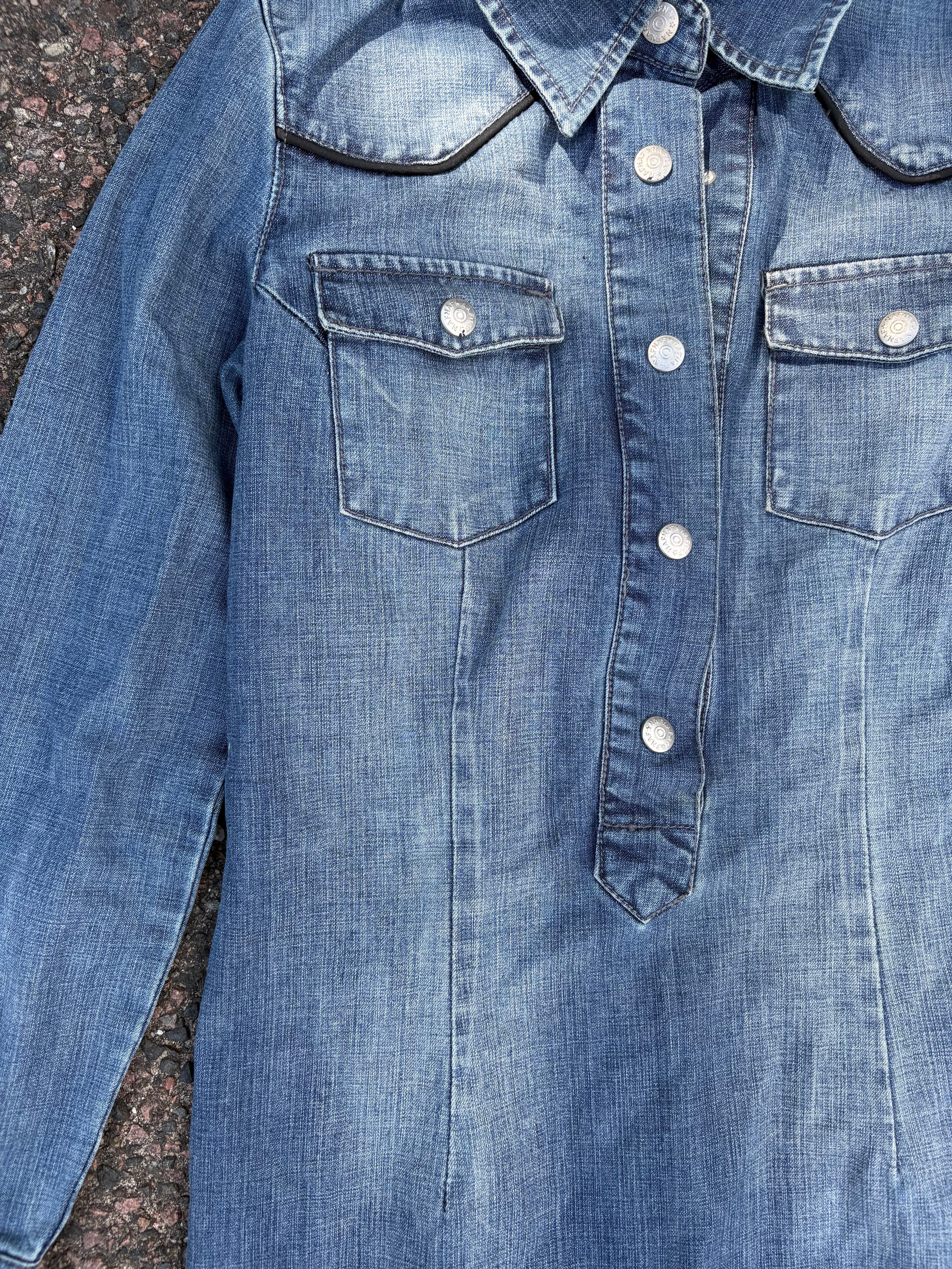 Vintage 1990s denim dress