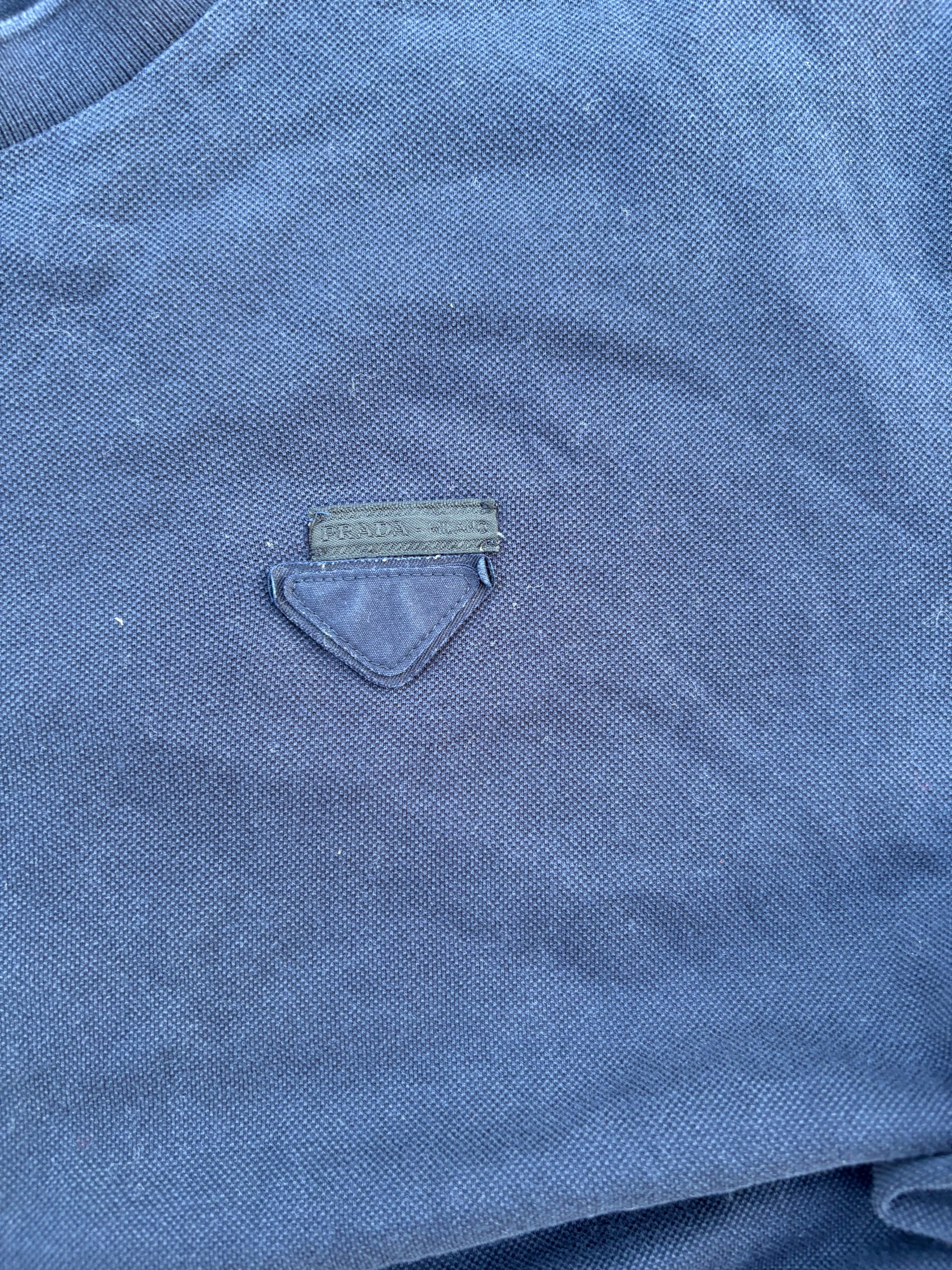 2018 Prada tee navy