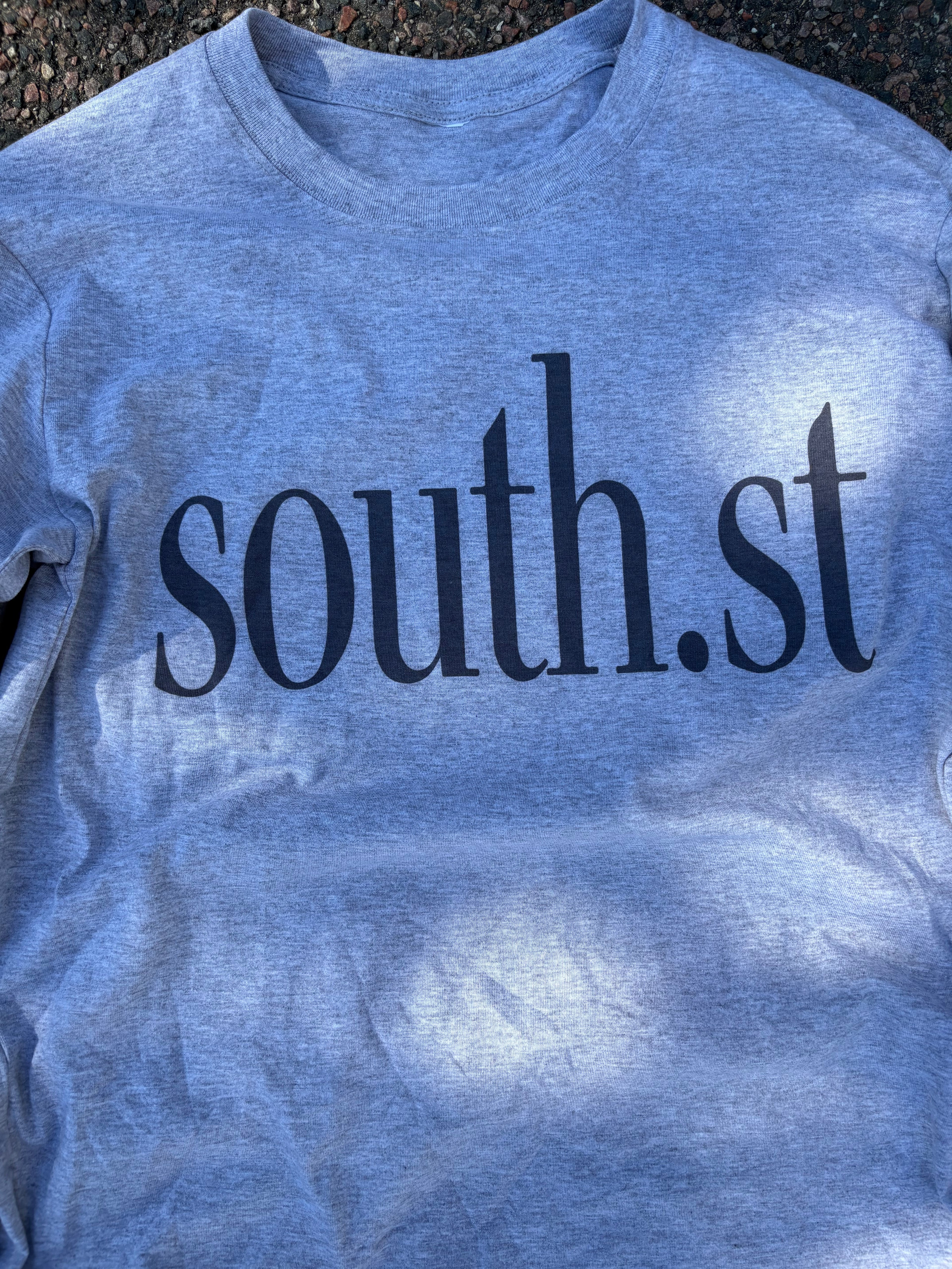 Vintage south.st gray long sleeve