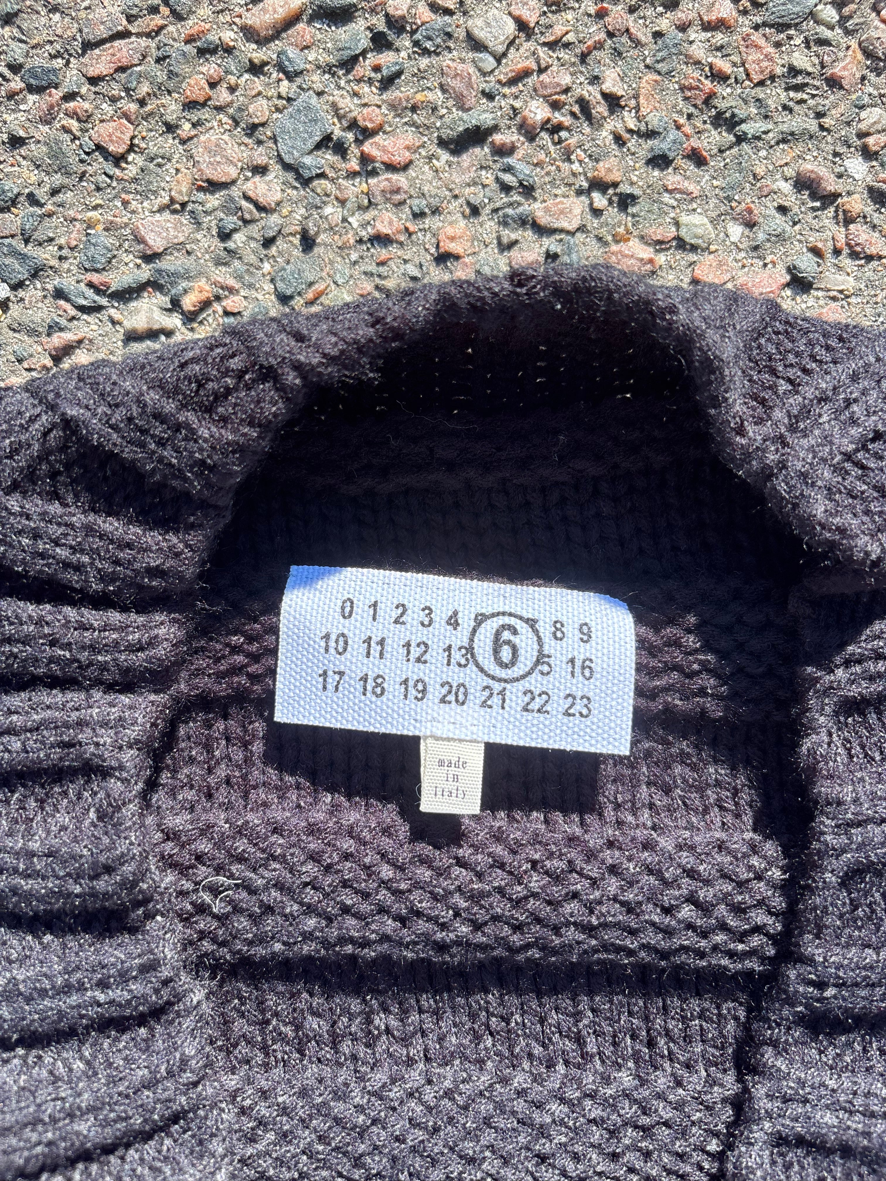 MM6 Maison Margiela distressed cardigan