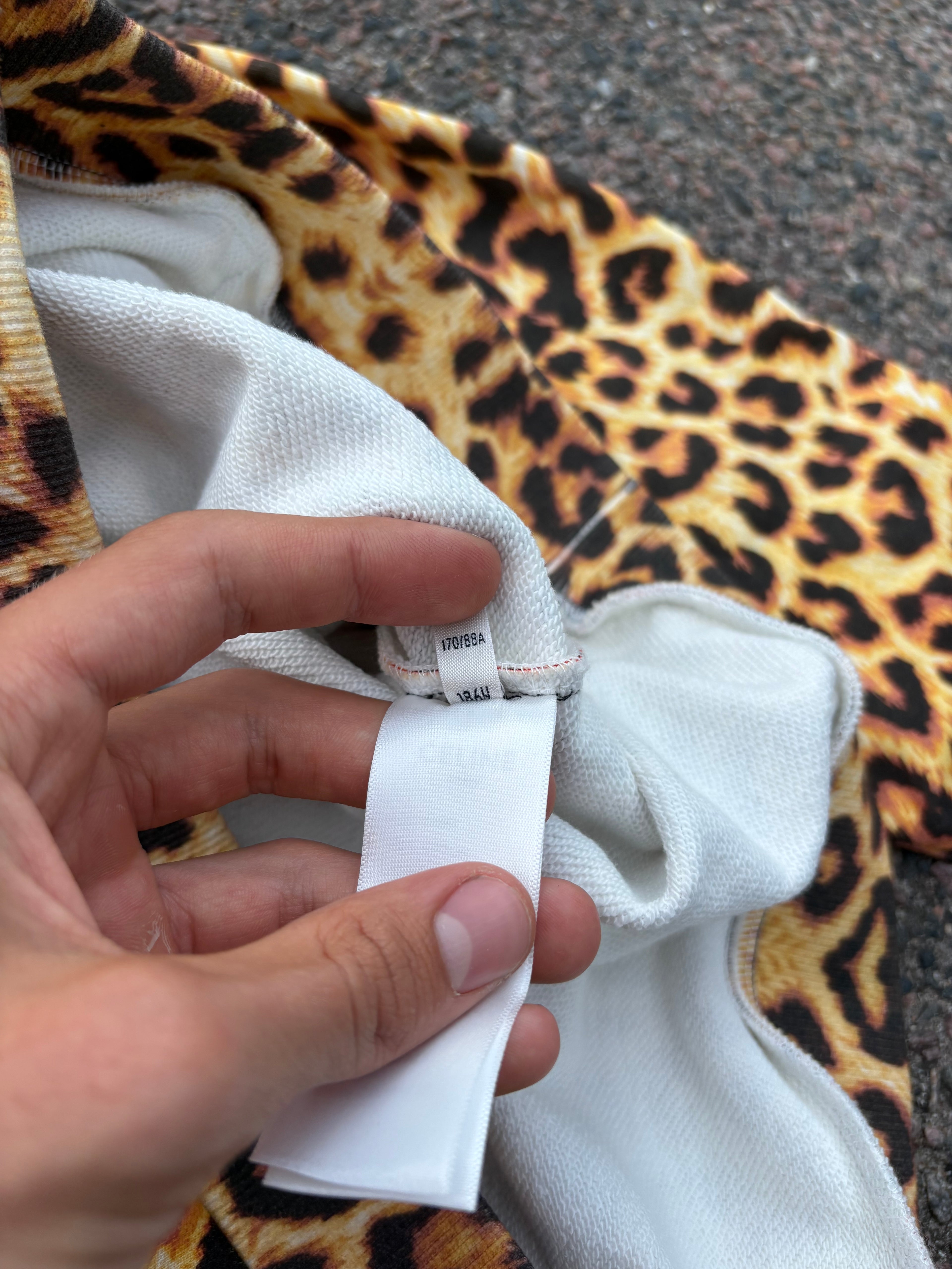 Celine SS24 leopard hoodie