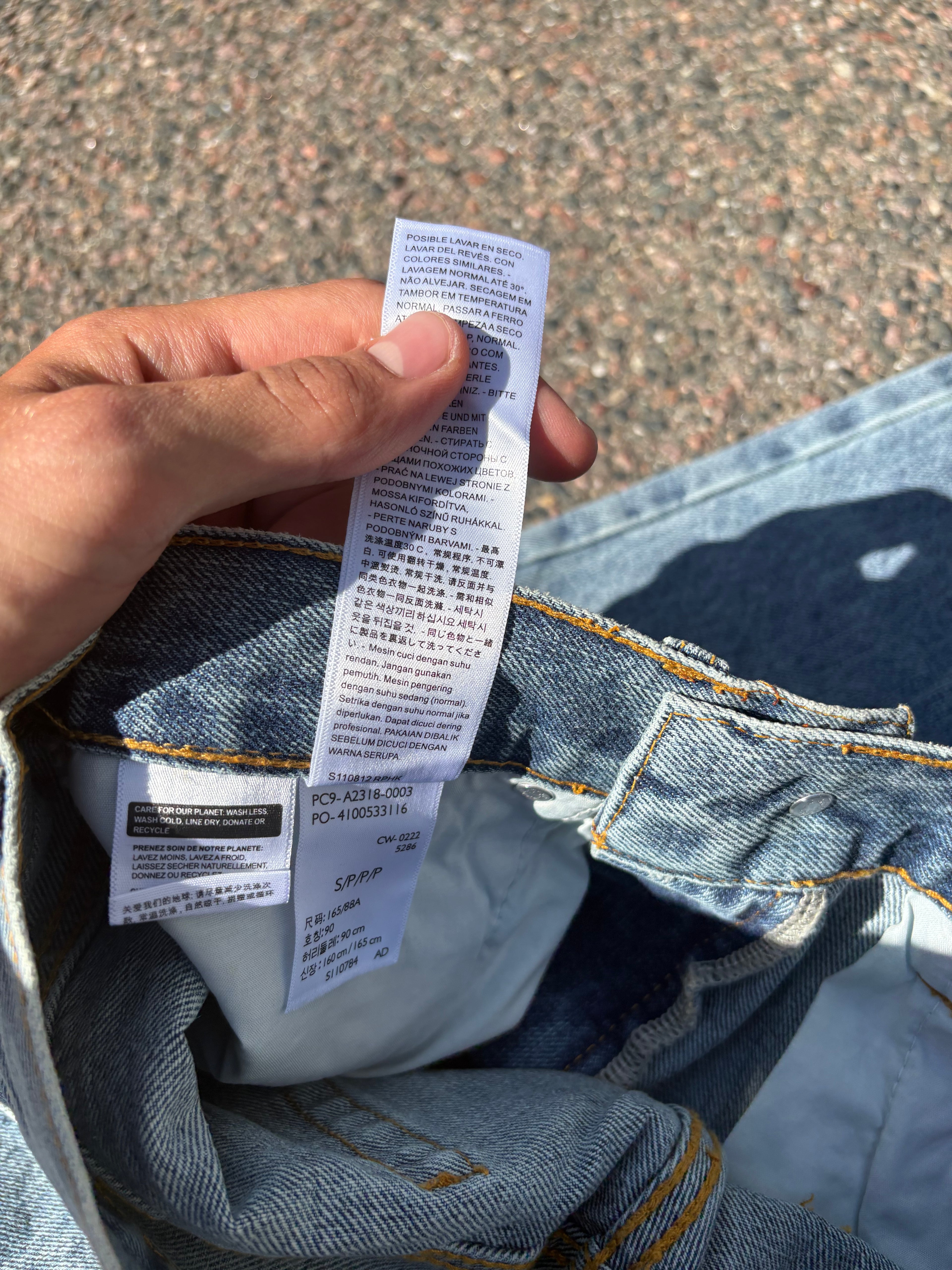 Levis 517 slim bootcut light blue 32*30