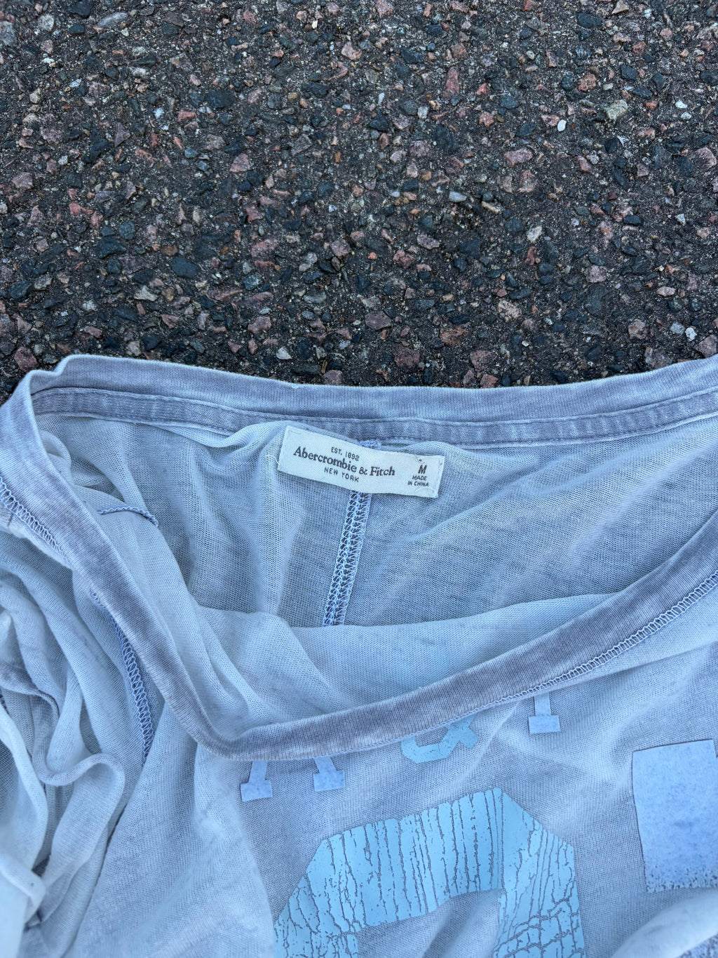 Vintage thin Abercrombie layering t shirt