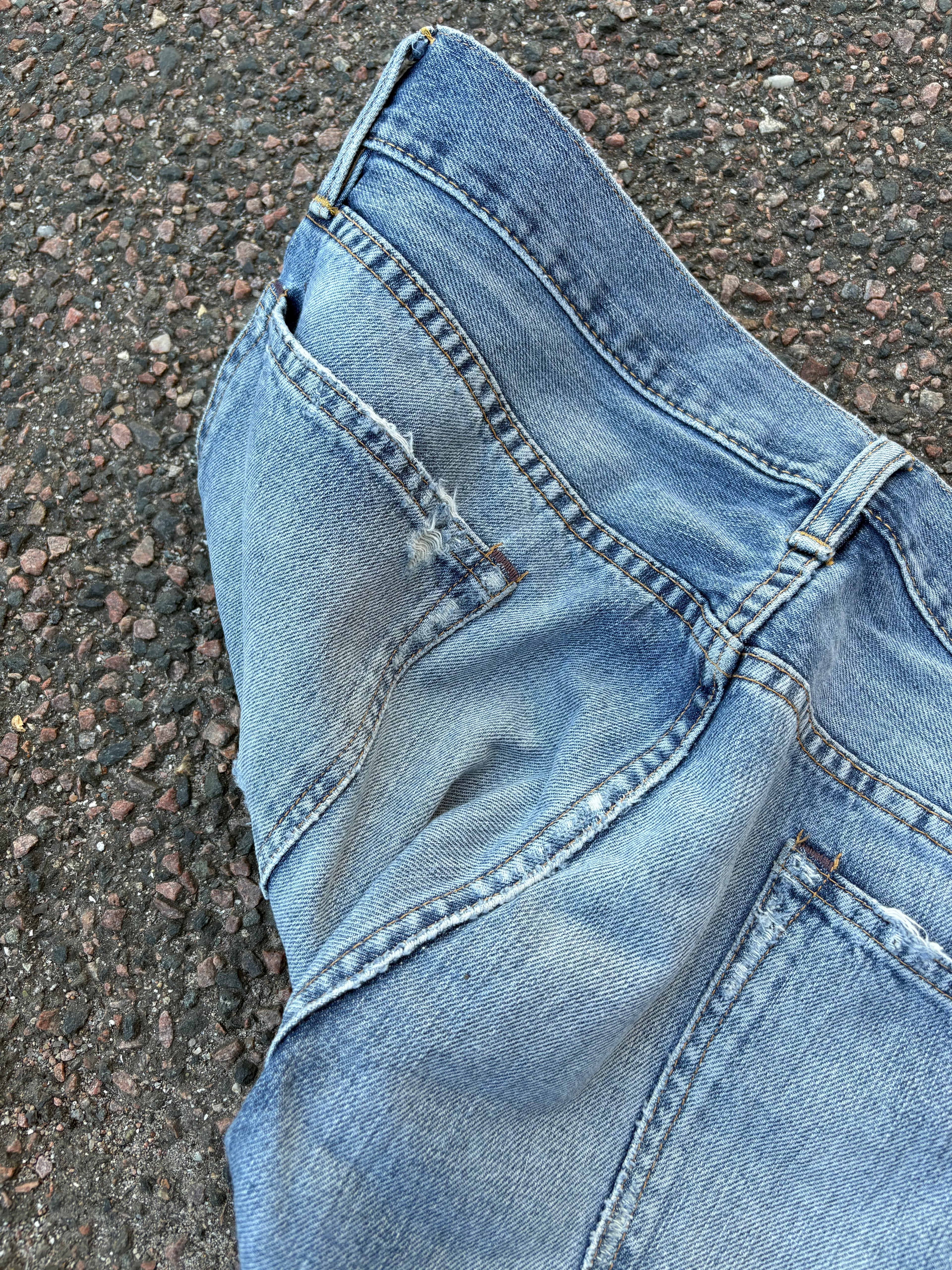 Vintage 2000s Ralph Lauren washed straight fit jeans 34*34