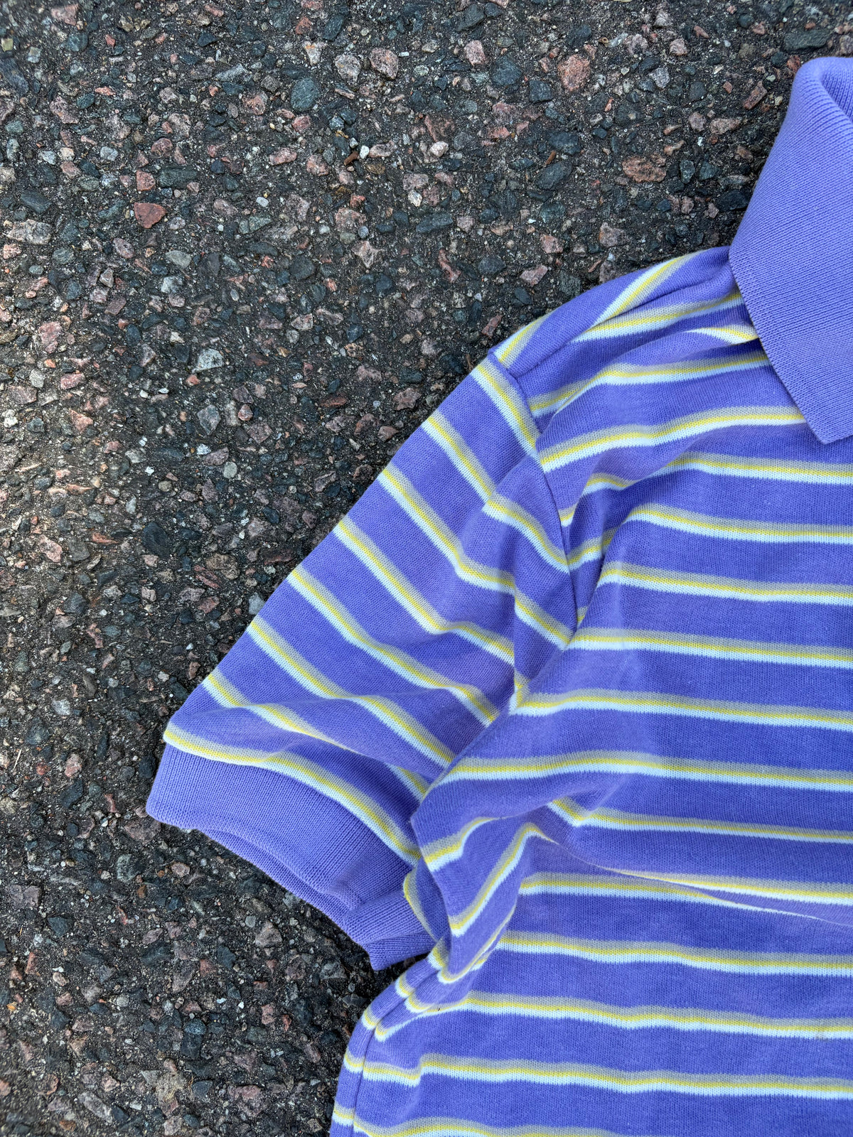 1990s YvesSaintLaurent activewear polo striped