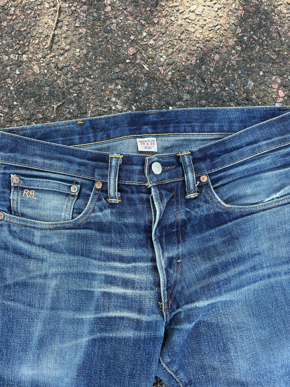 RRL Ralph Lauren selvedge denim jeans