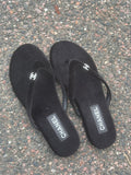 Chanel fur slippers
