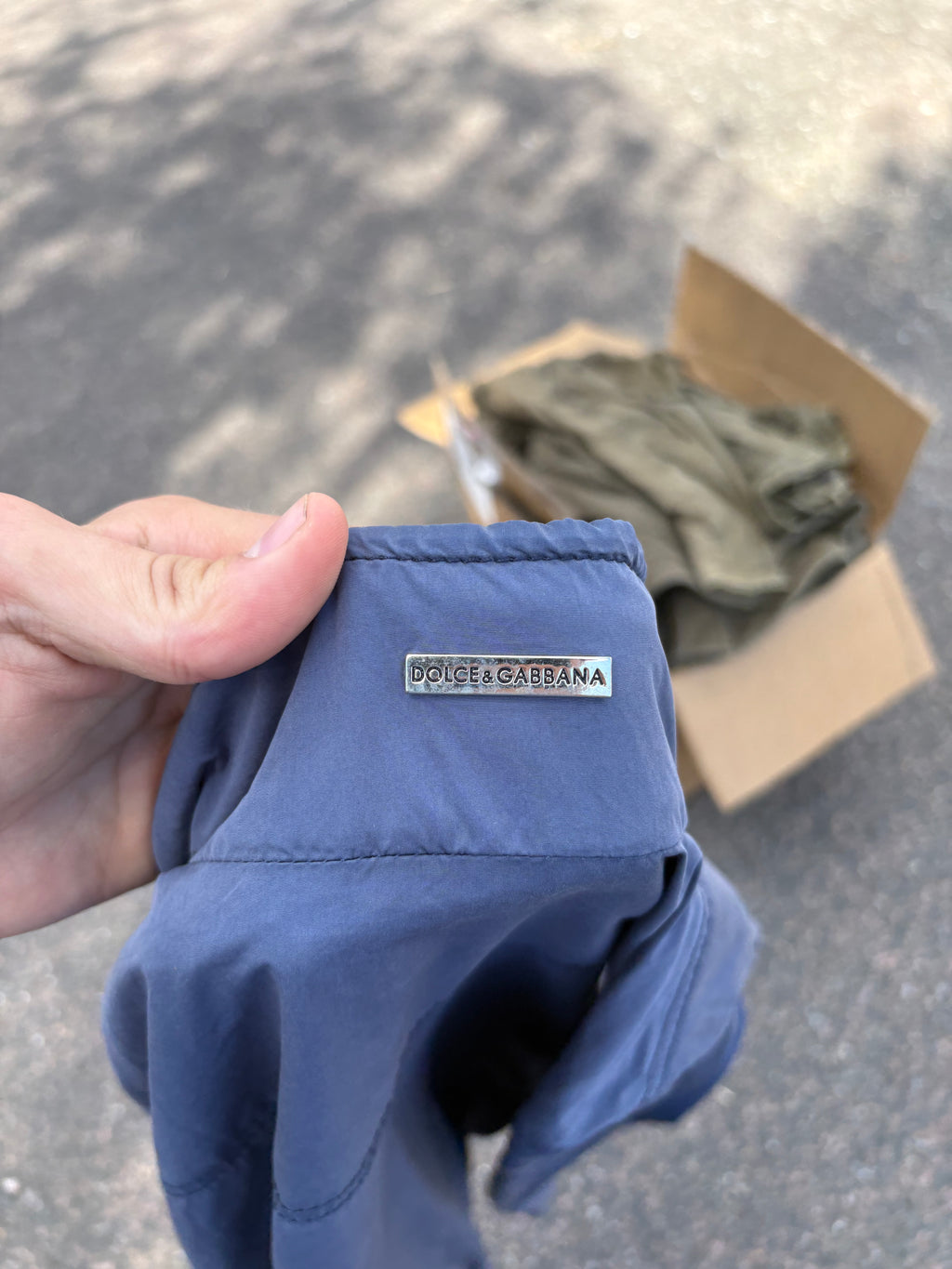 Navy blue vintage dolce & Gabbana jacket