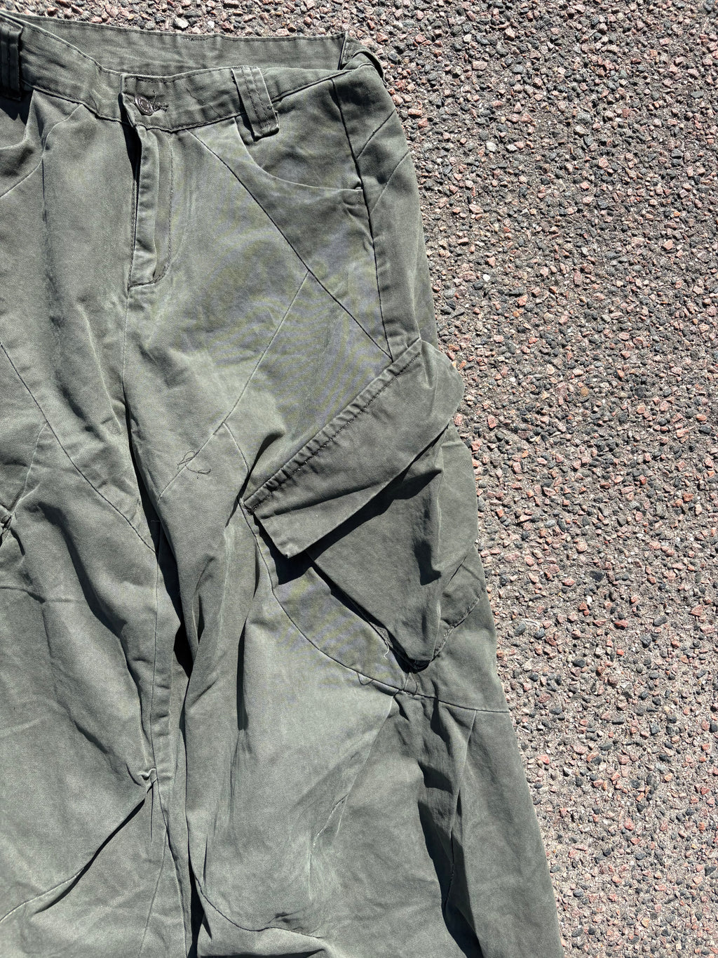 Vintage Baggy green cargo pants