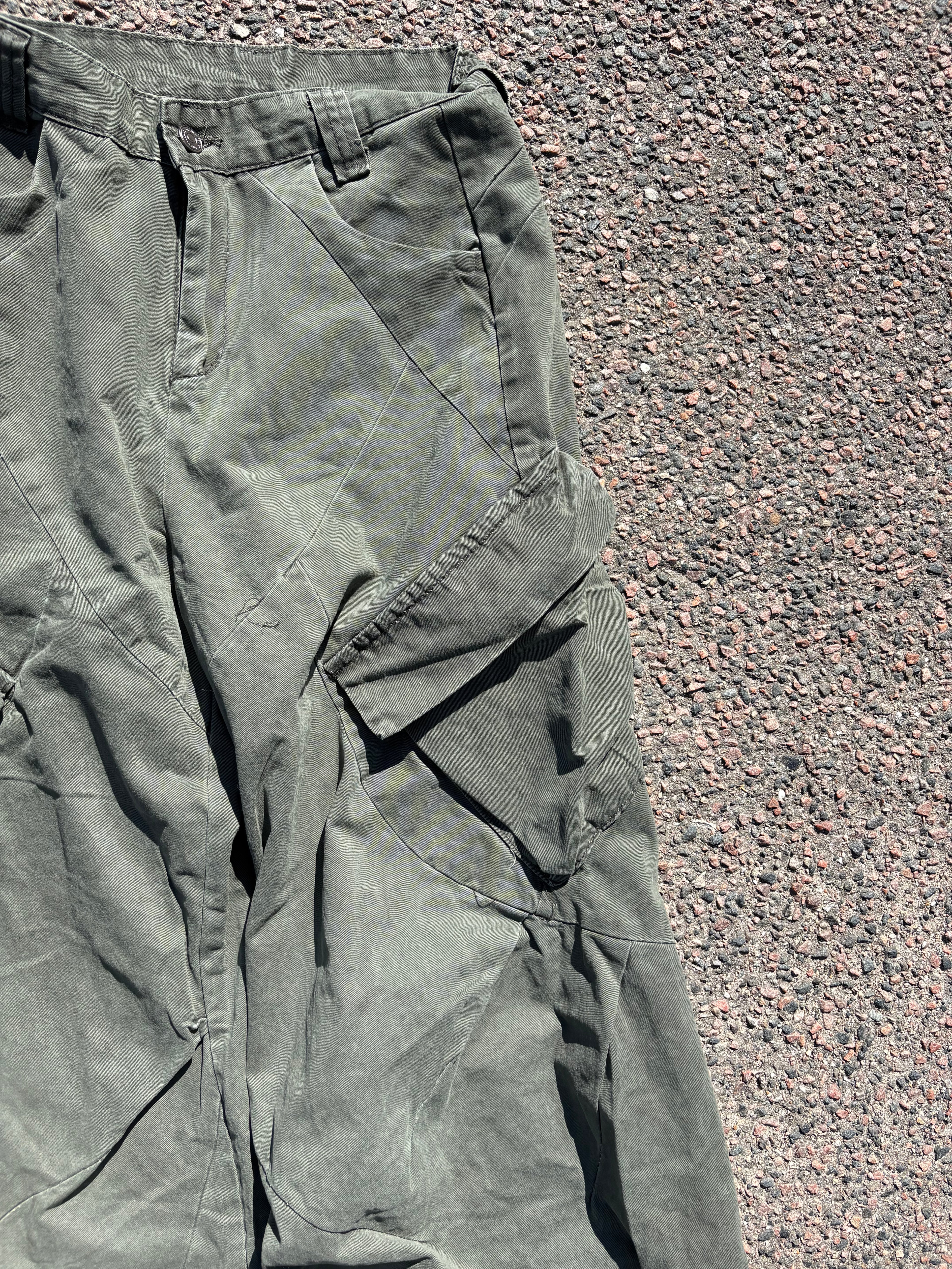 Vintage Baggy green cargo pants