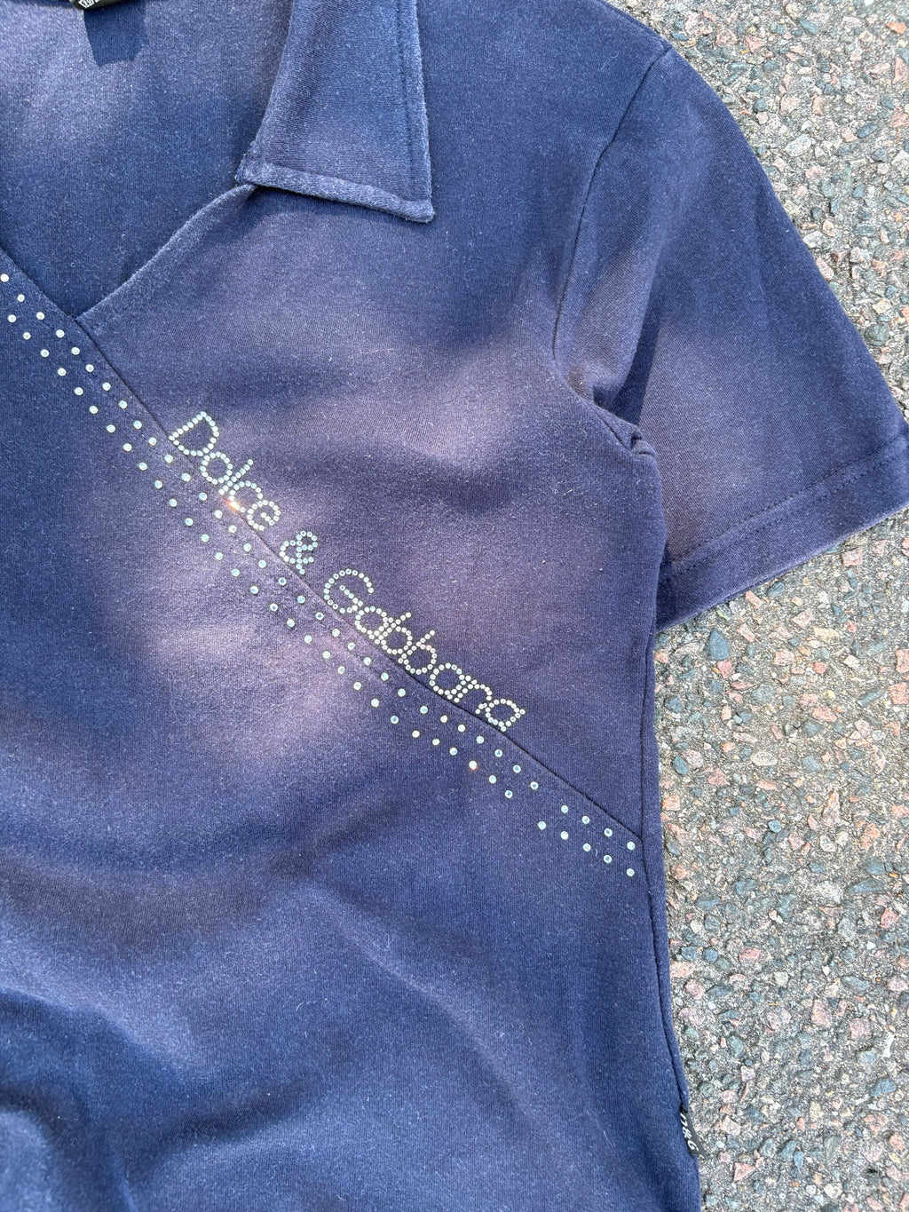 Dolce & Gabbana navy polo