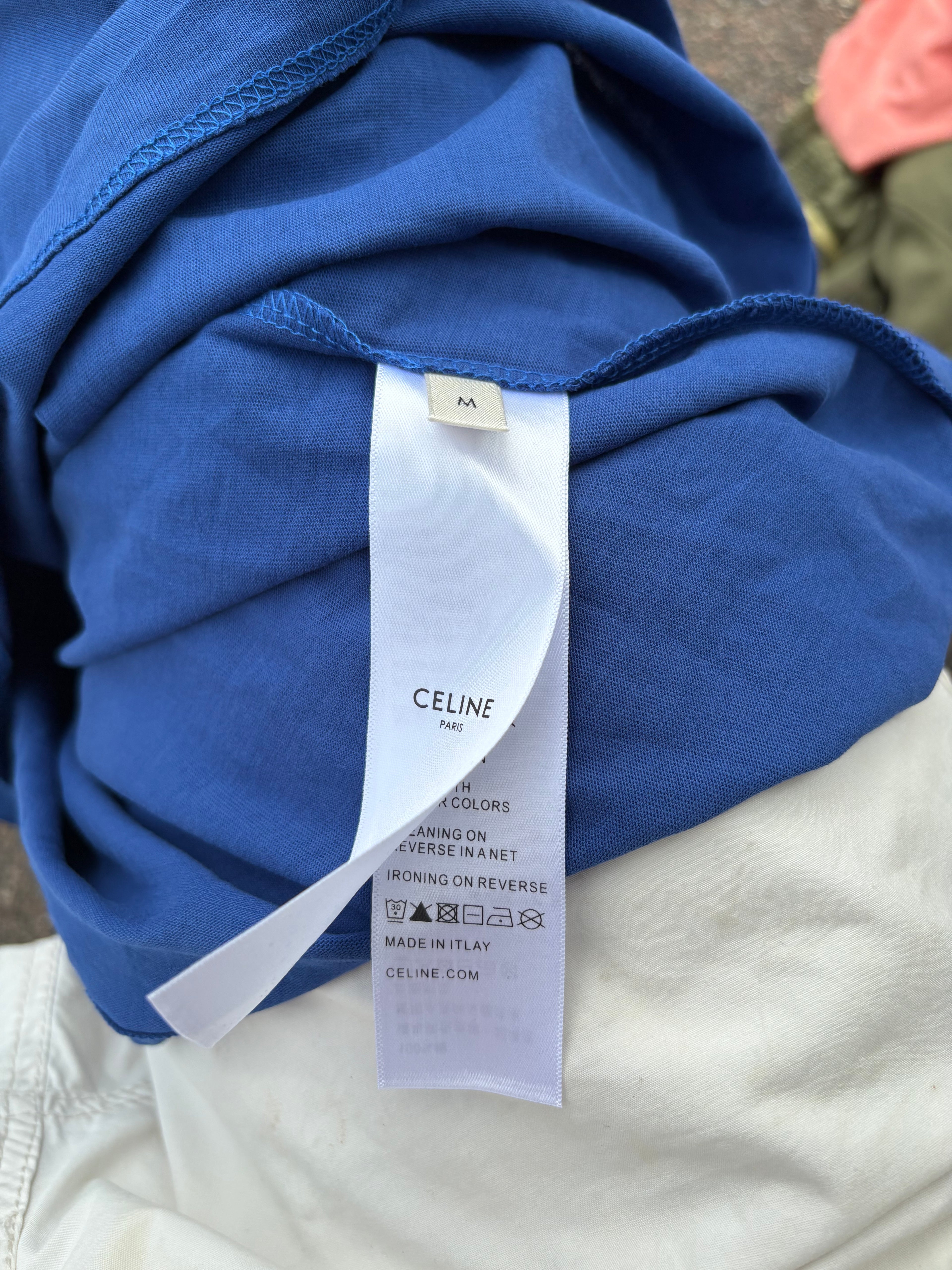 Celine royal blue tee