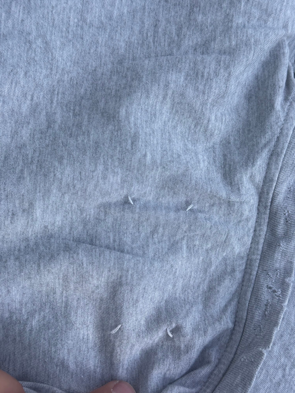 Distressed maison margiela gray T-Shirt