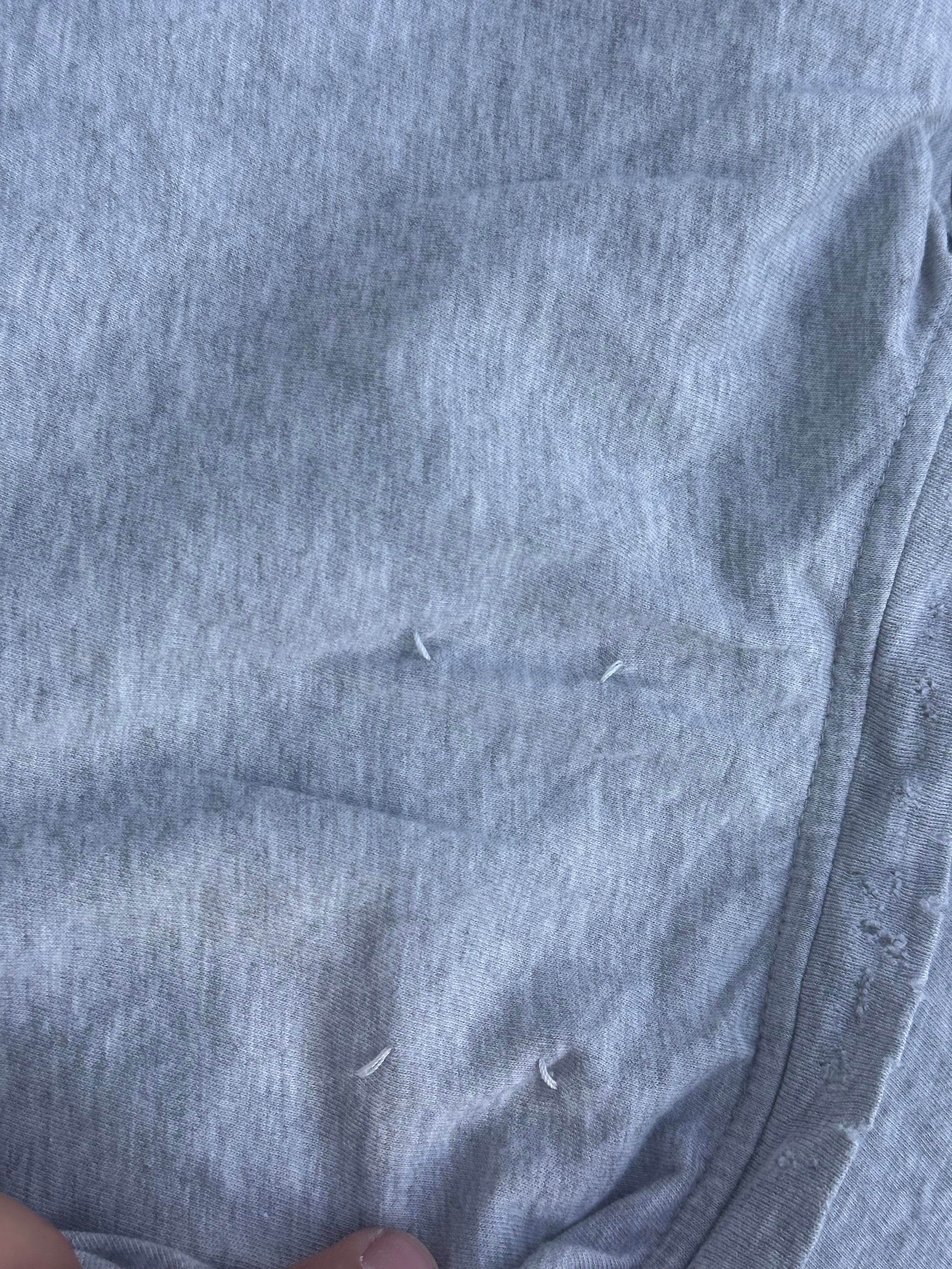 Distressed maison margiela gray T-Shirt
