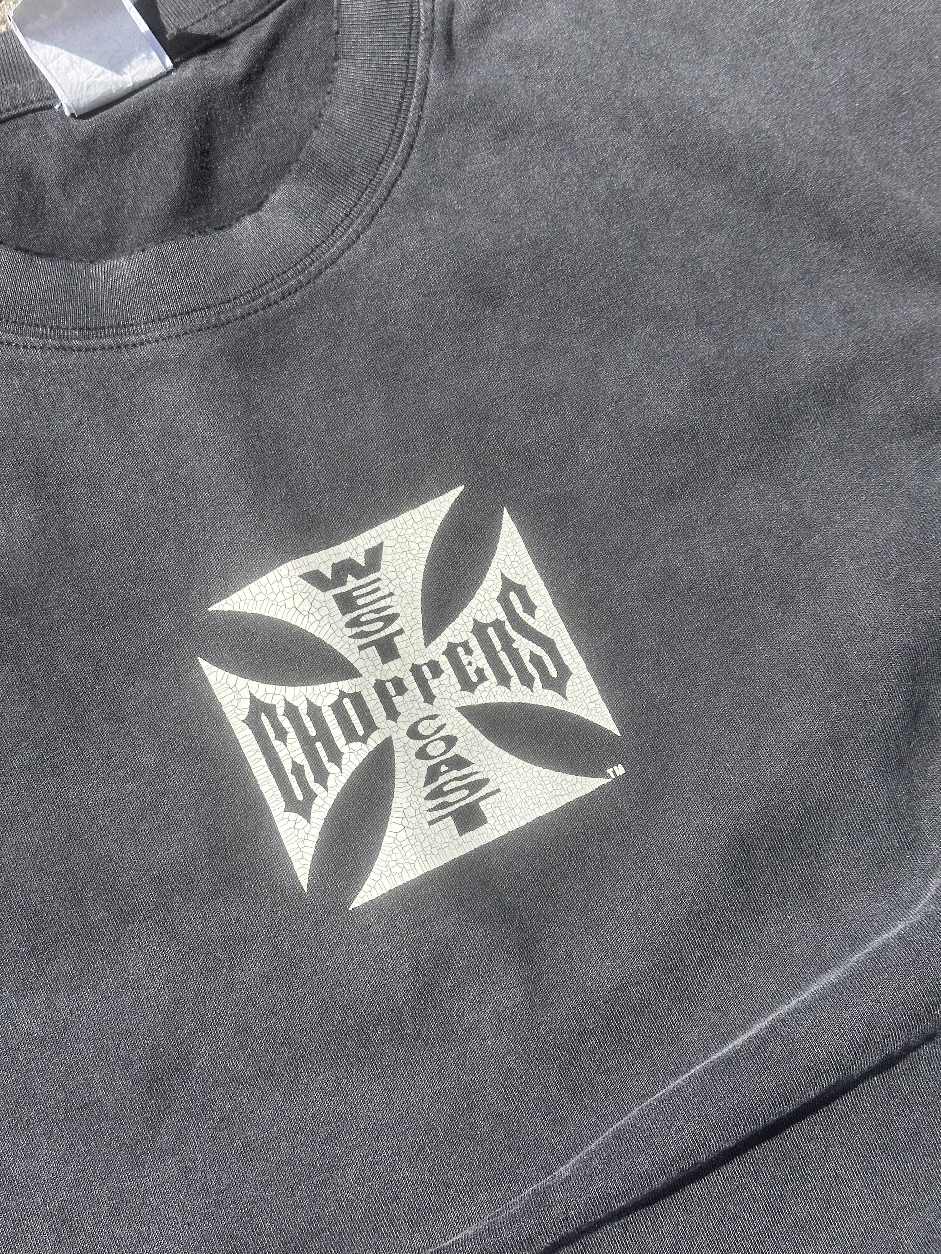 West coast choppers tee black
