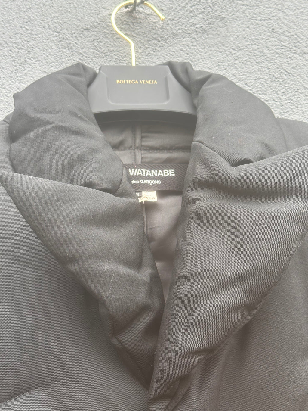 Junya watanabe runway 2004 puffer blazer black