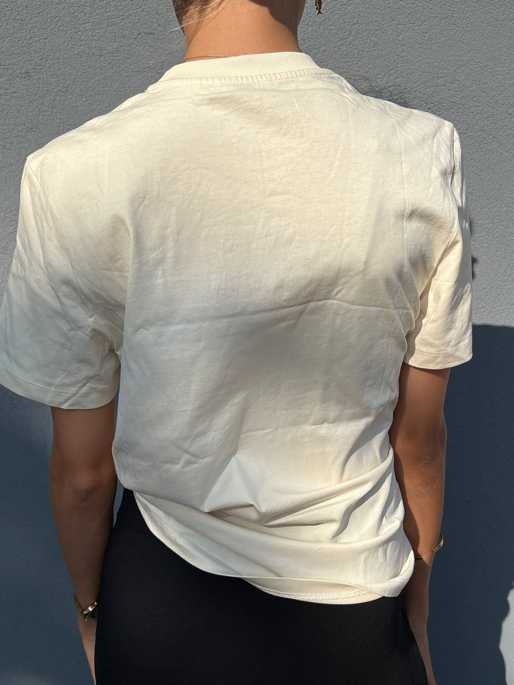Miu Miu Pearl tee beige