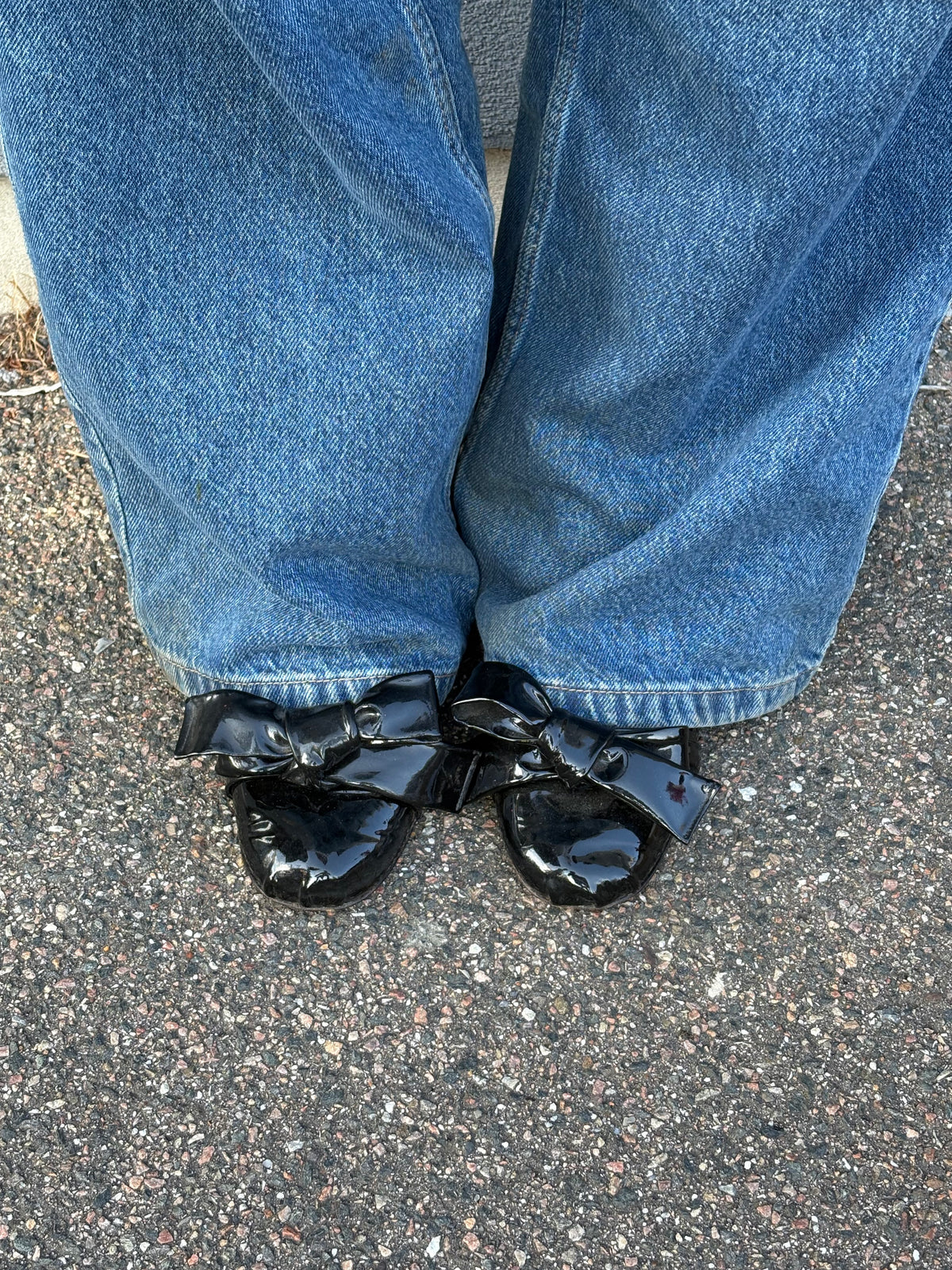 Miu Miu ballerinas Black