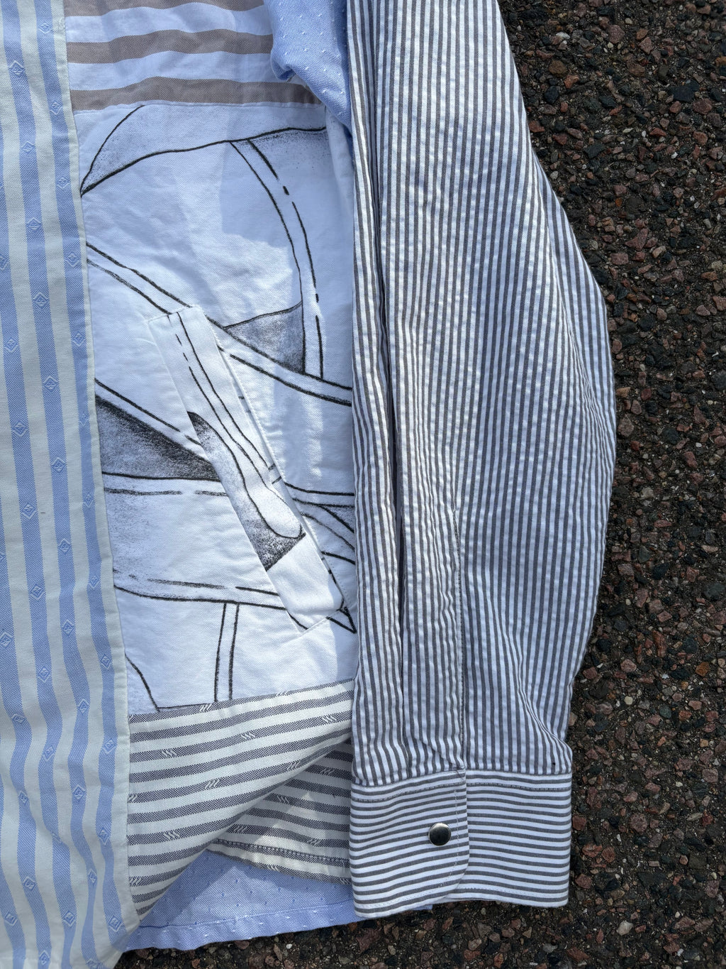 MM6 cotton overshirt