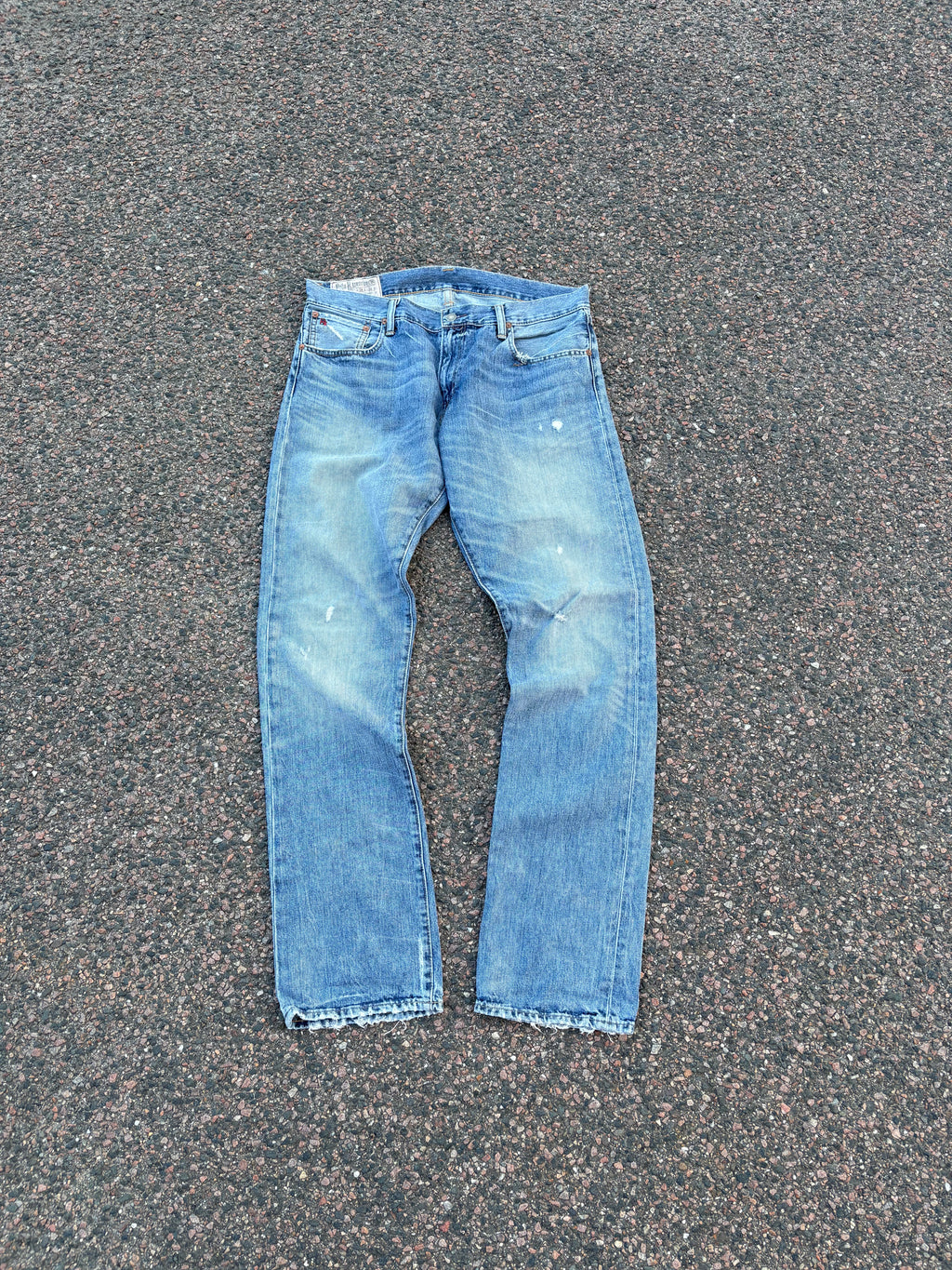 Vintage 2000s Ralph Lauren washed straight fit jeans 34*34