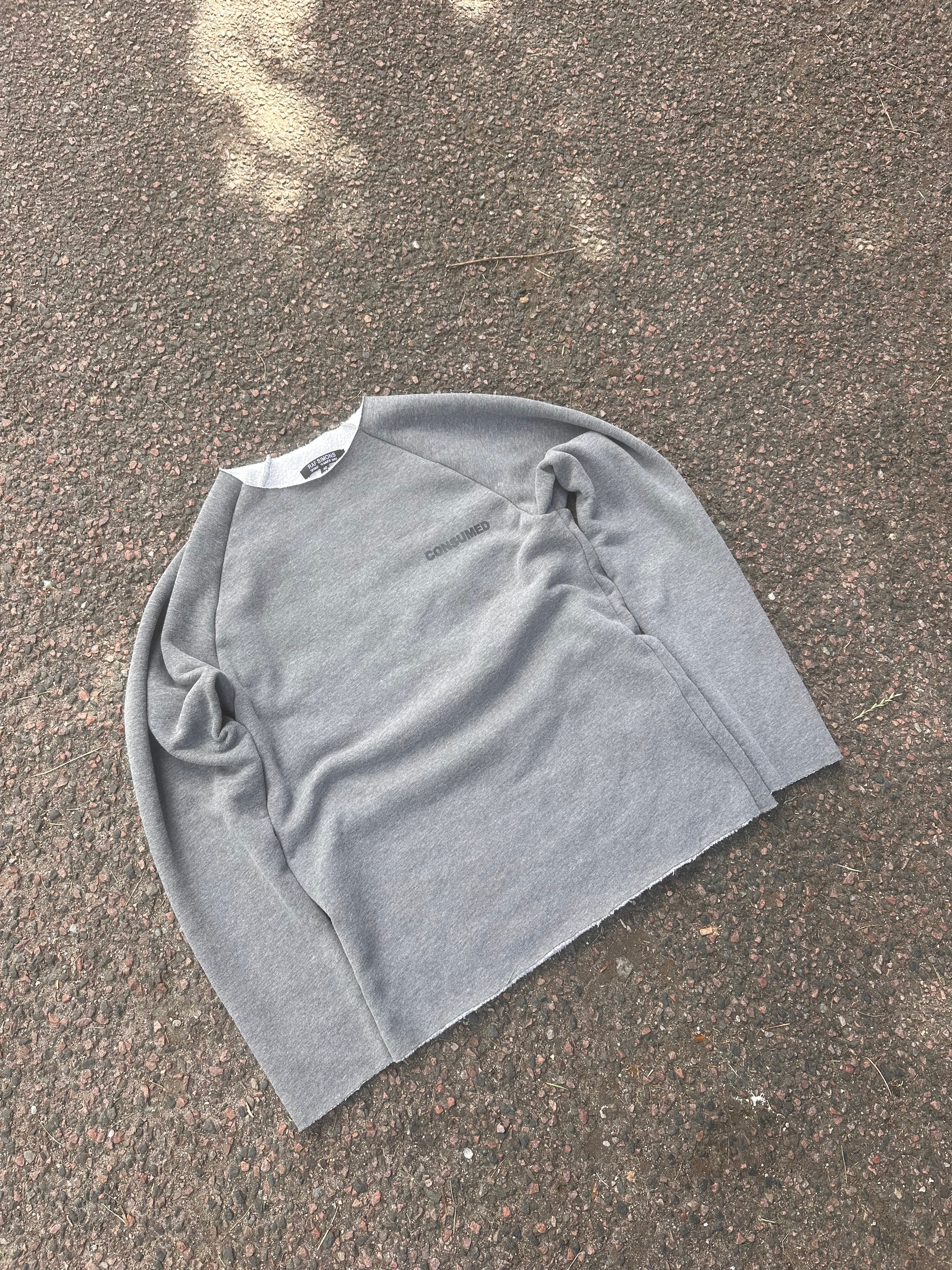 Raf Simons SS2003 consumed sweater