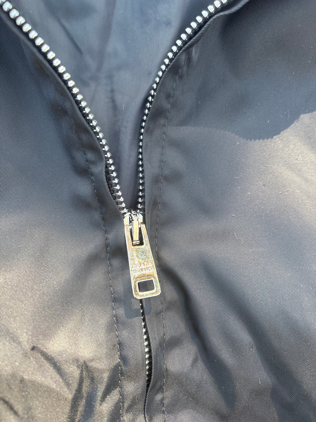 Prada 2024 nylon bomber jacket