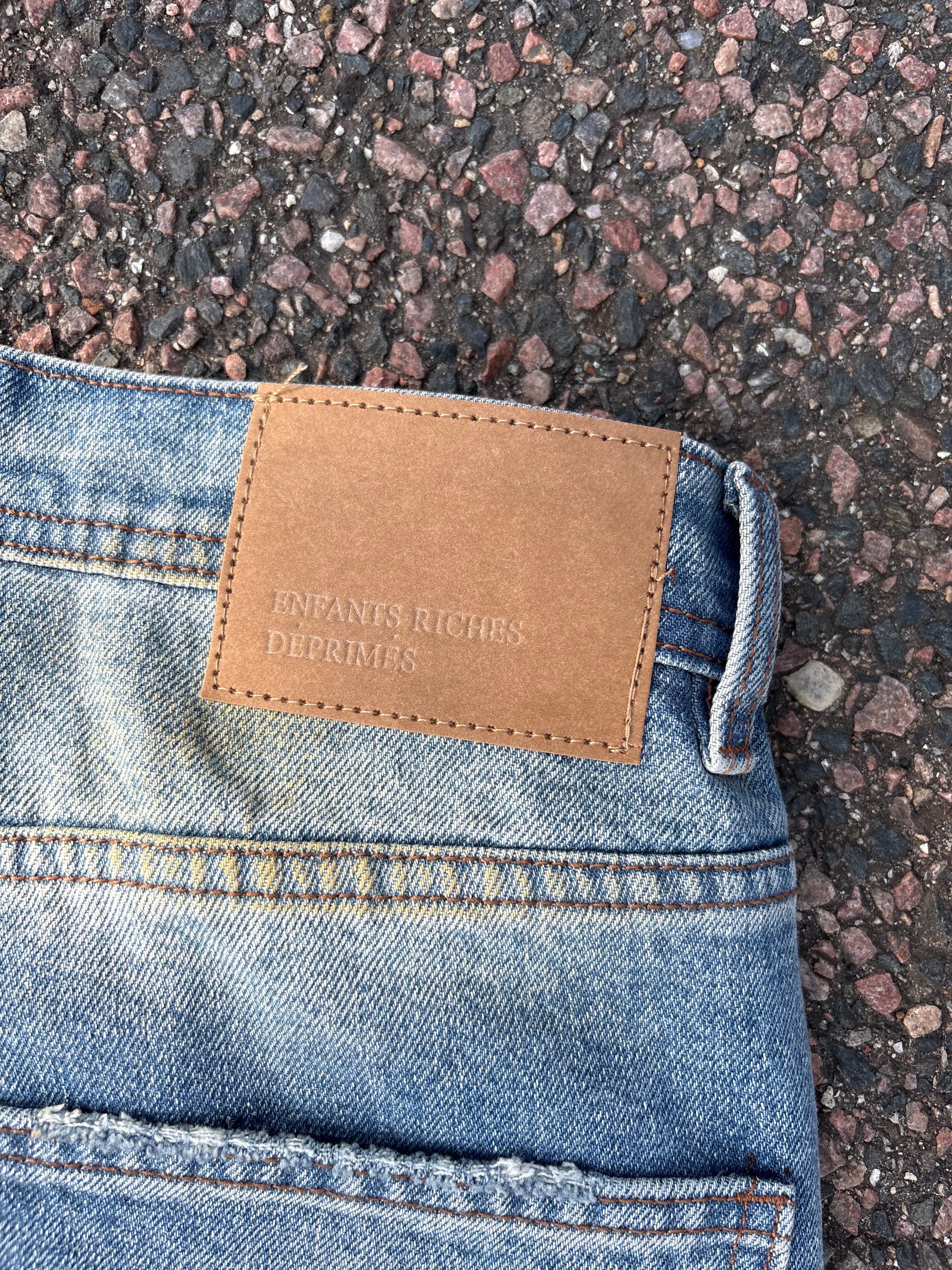 Enfant riches deprimes washed straight fit jeans