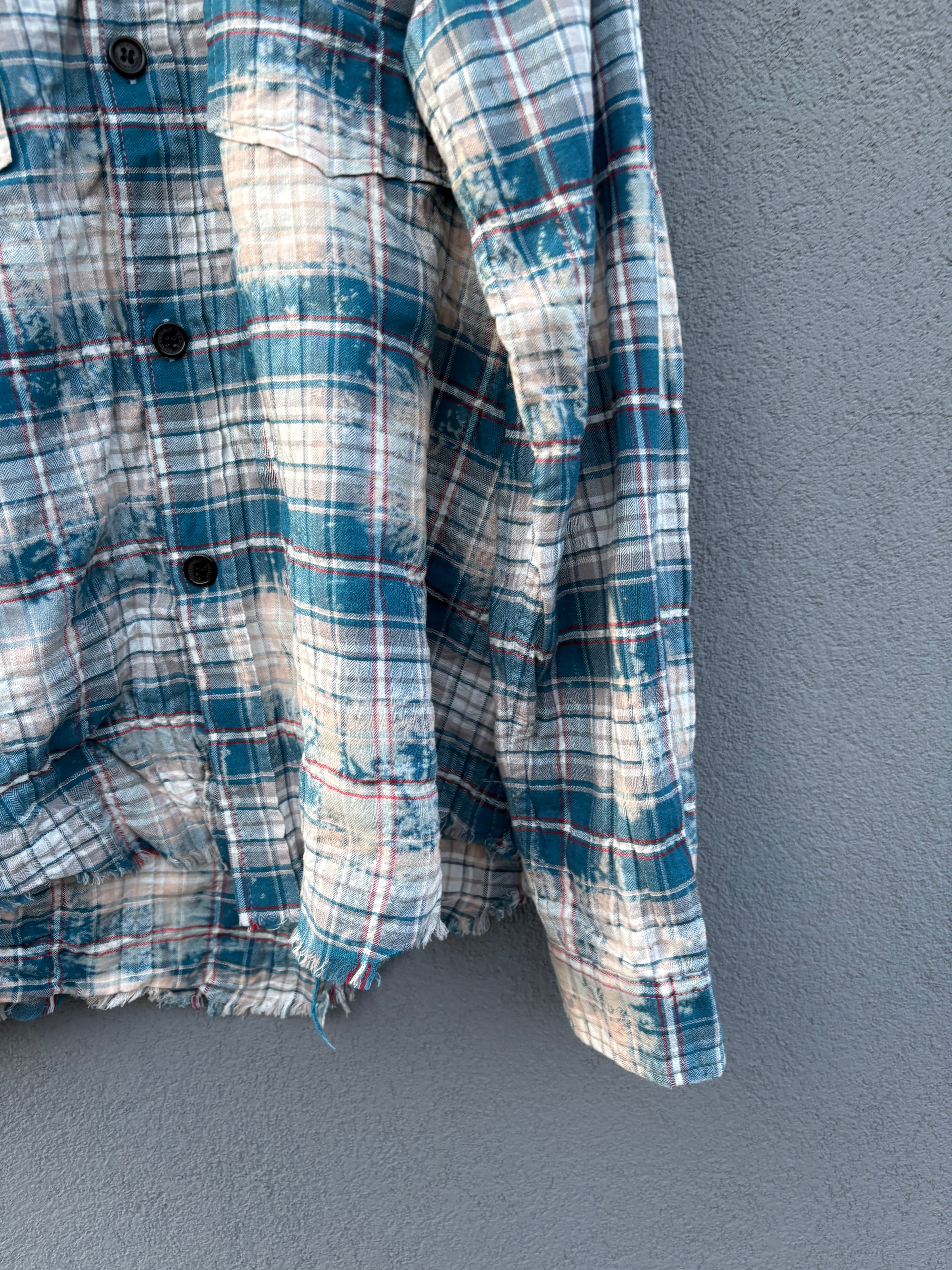 Saint Laurent striped flannel