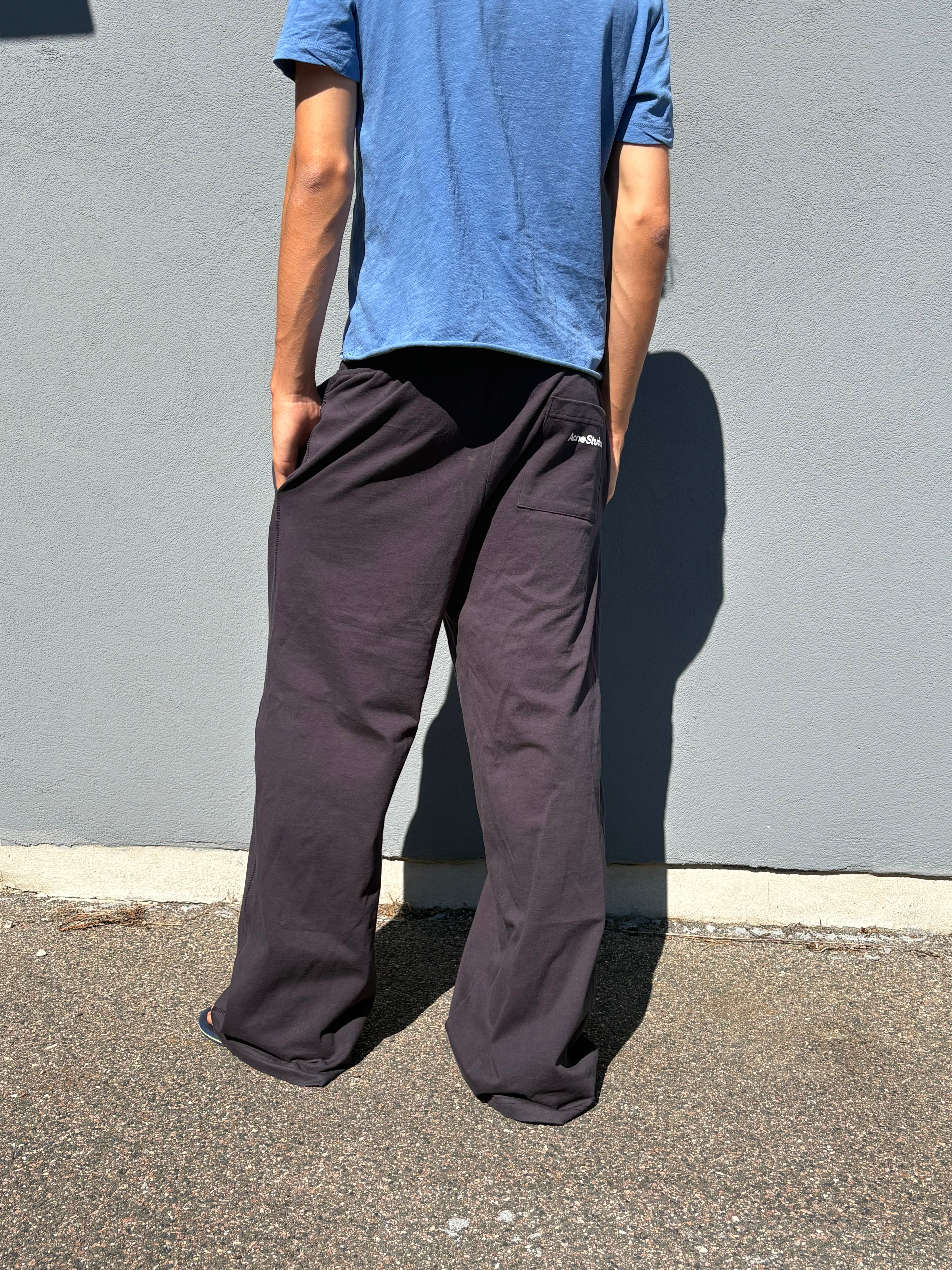Acne studios navy joggers (M)